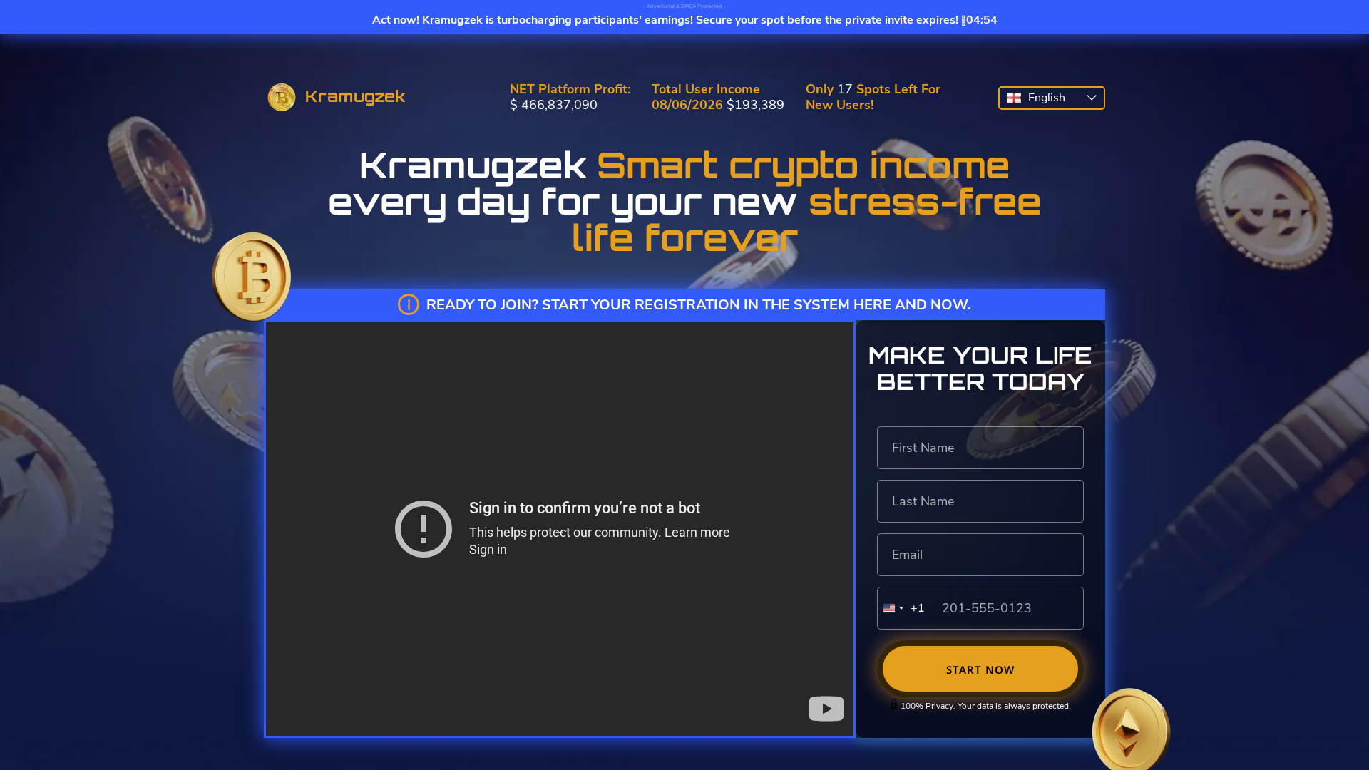 Screenshot of kramugzek.pro