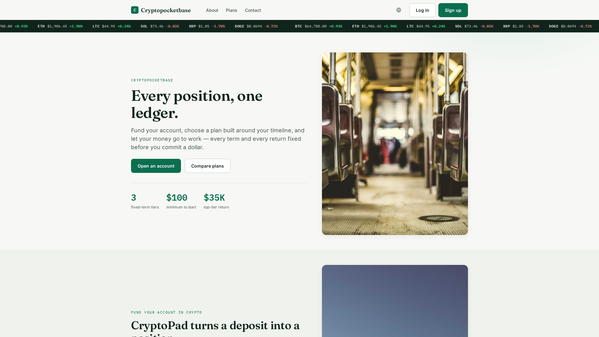 Screenshot of cryptopocketbase.cc