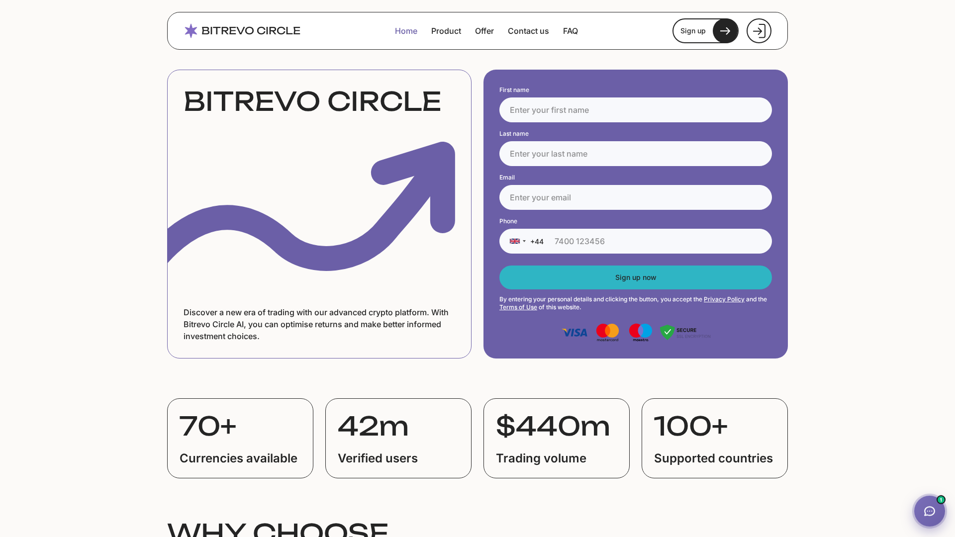 Screenshot of bitrevo-circle-uk.com
