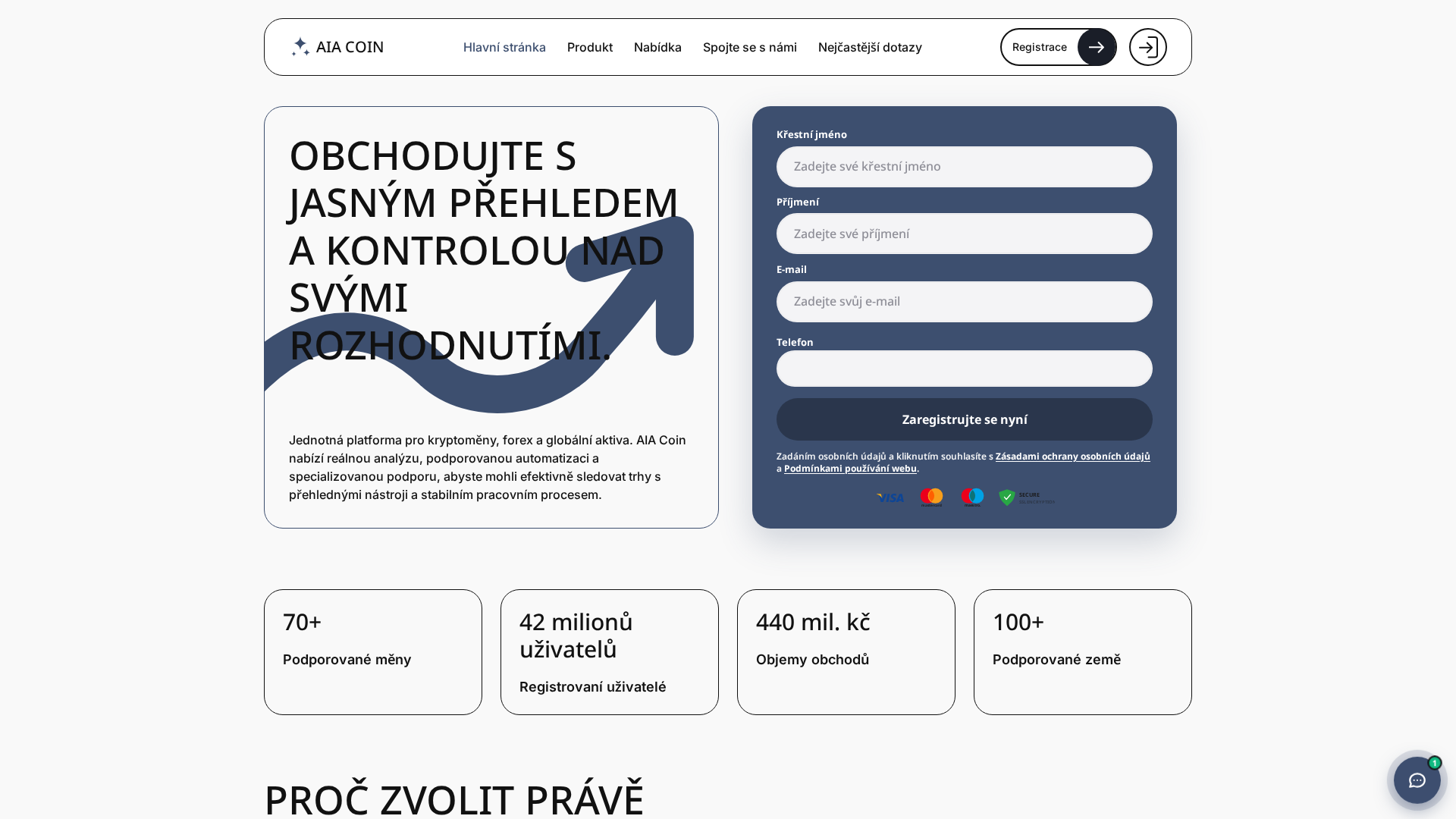 Screenshot of aia-coin.online