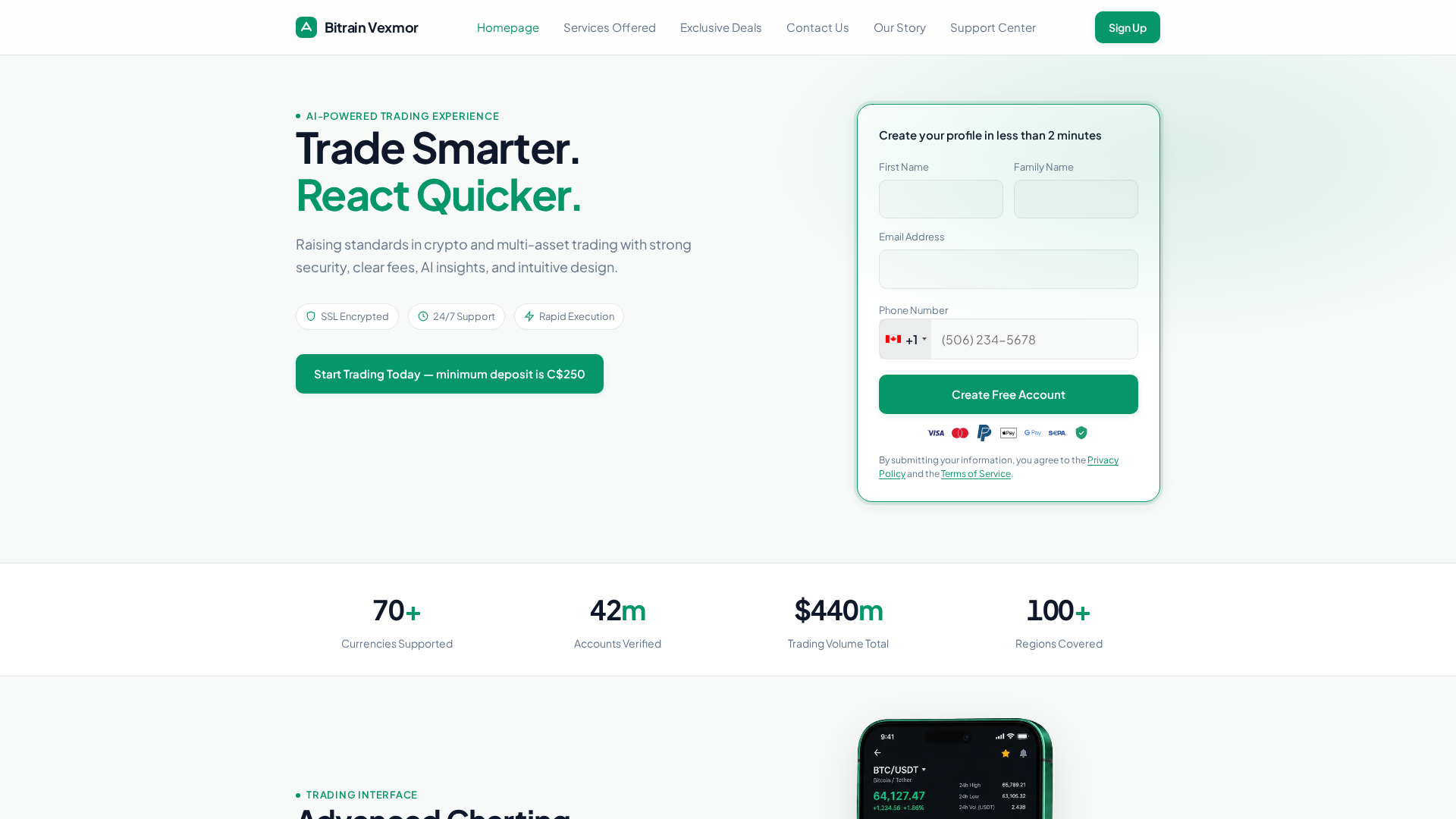 Screenshot of bitrain-vexmor.online