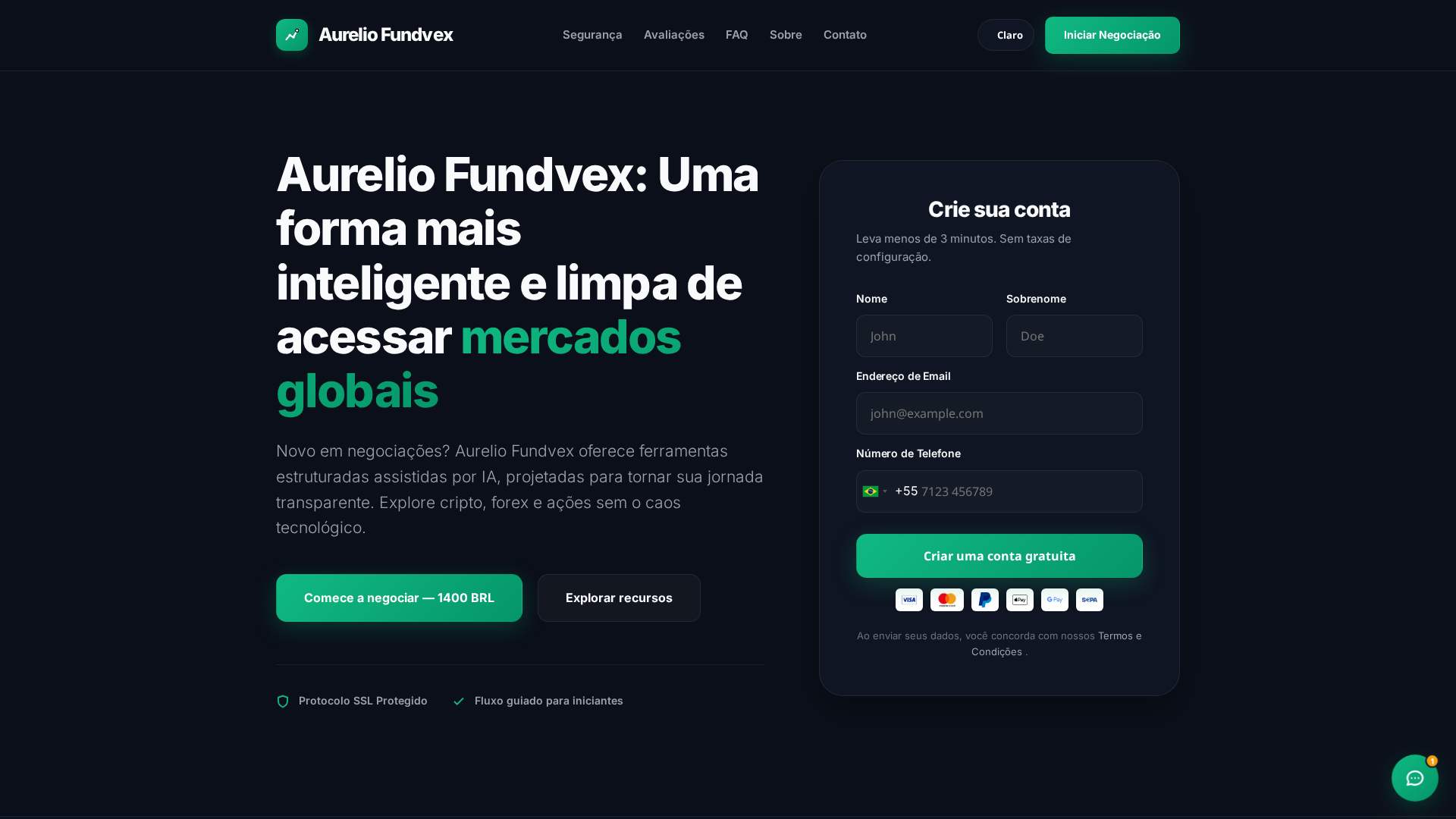 Screenshot of aurelio-fundvex.site