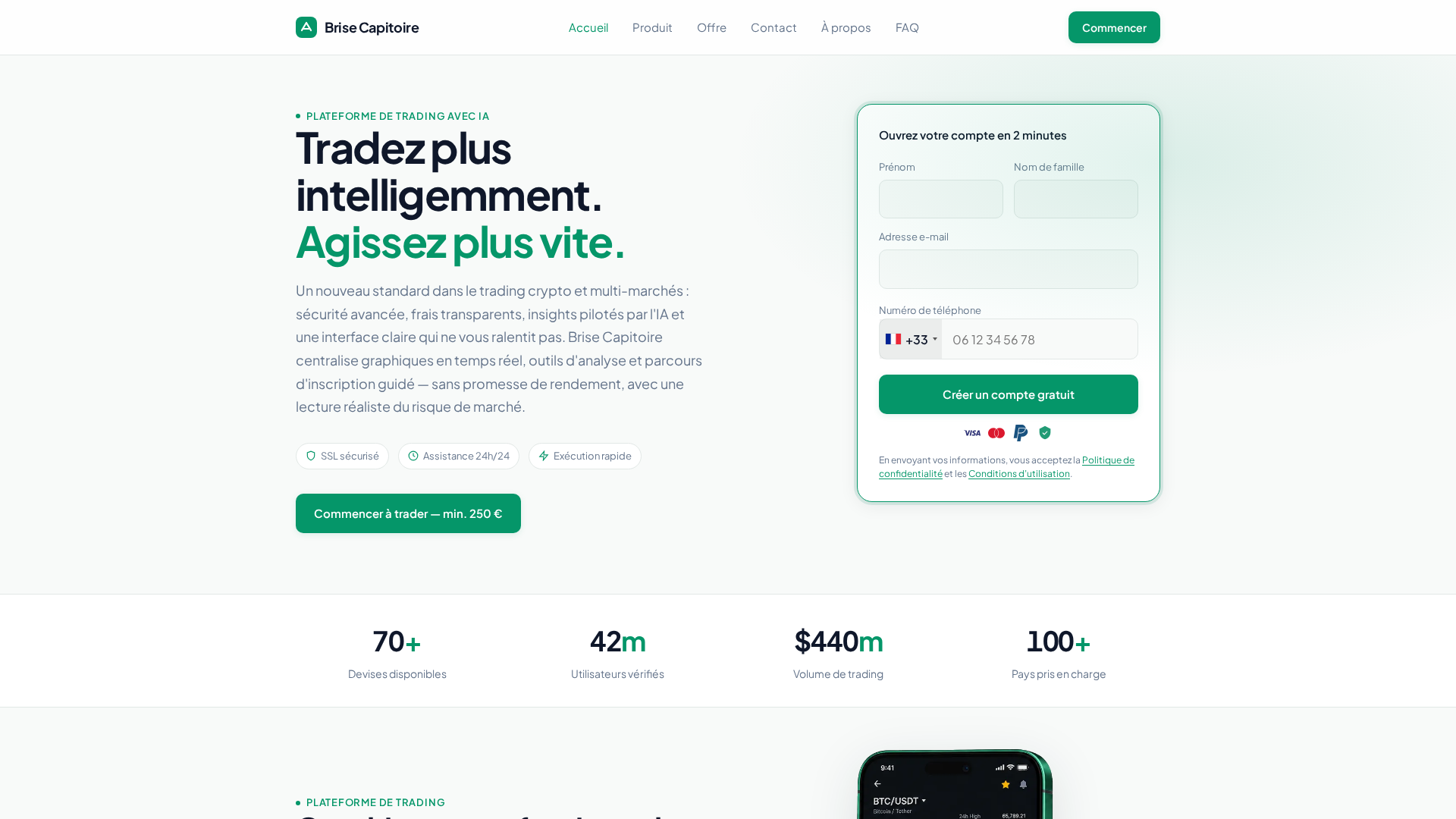 Screenshot of brise-capitoire.online
