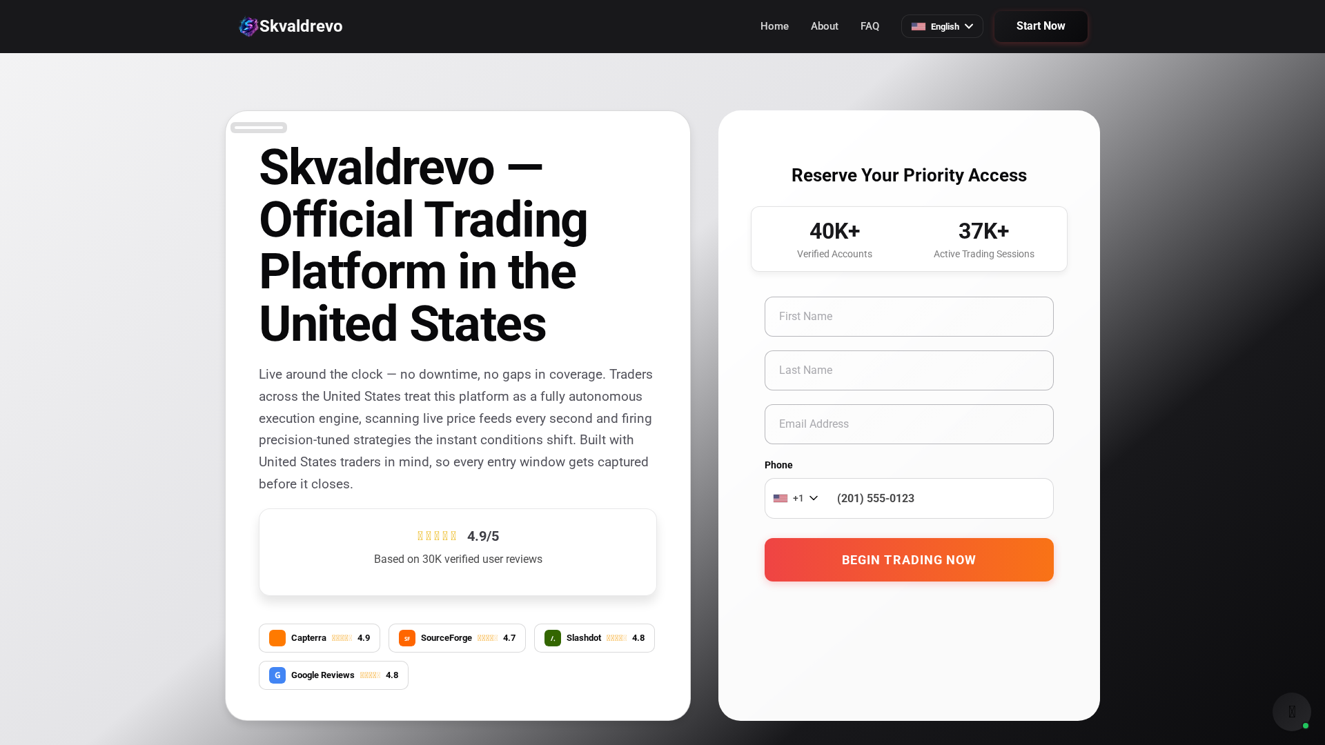 Screenshot of skvaldrevo.com