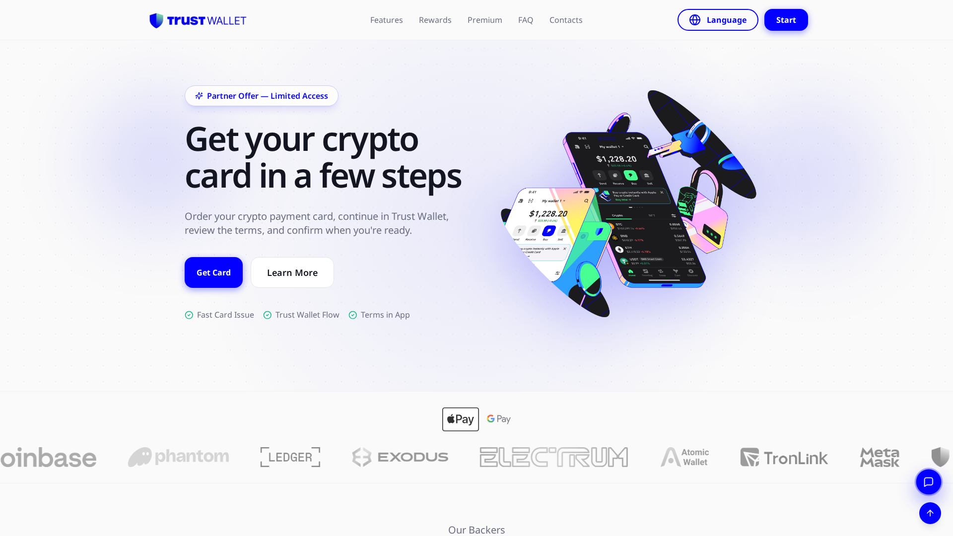 Screenshot of cryptoowallet.net