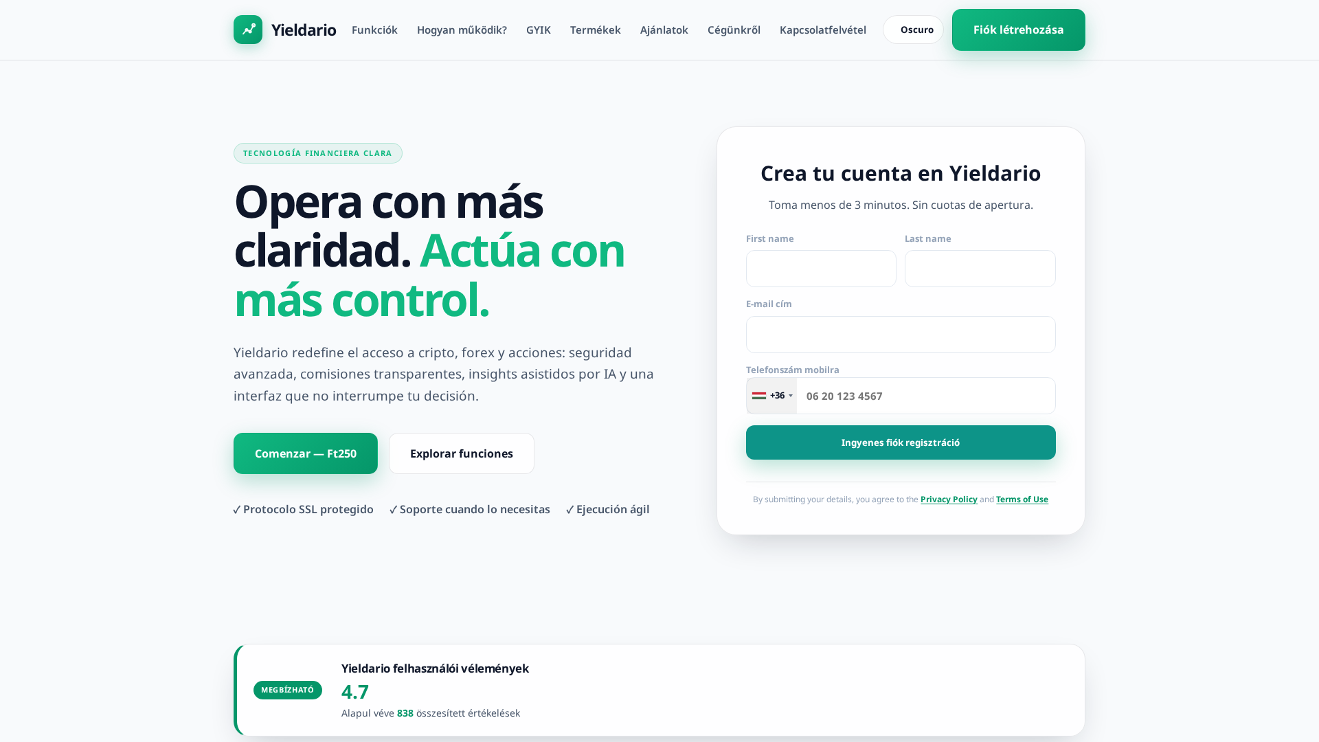 Screenshot of yieldario-hu.online