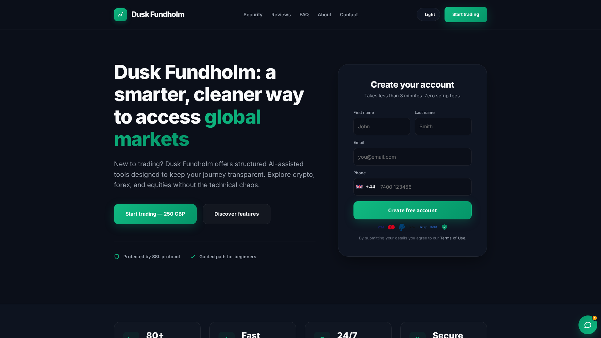 Screenshot of duskfundholm.click