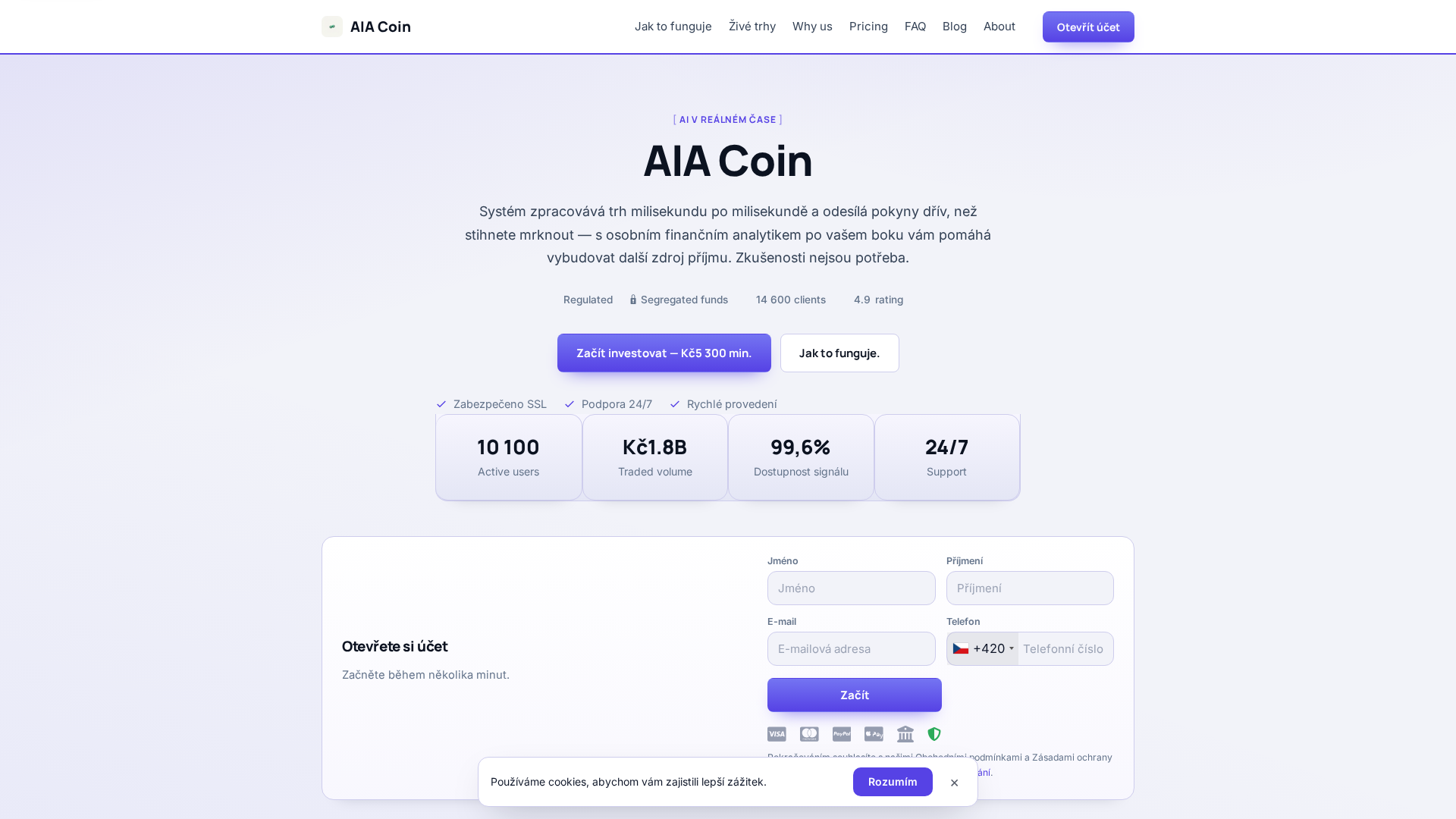 Screenshot of aiacoin.biz