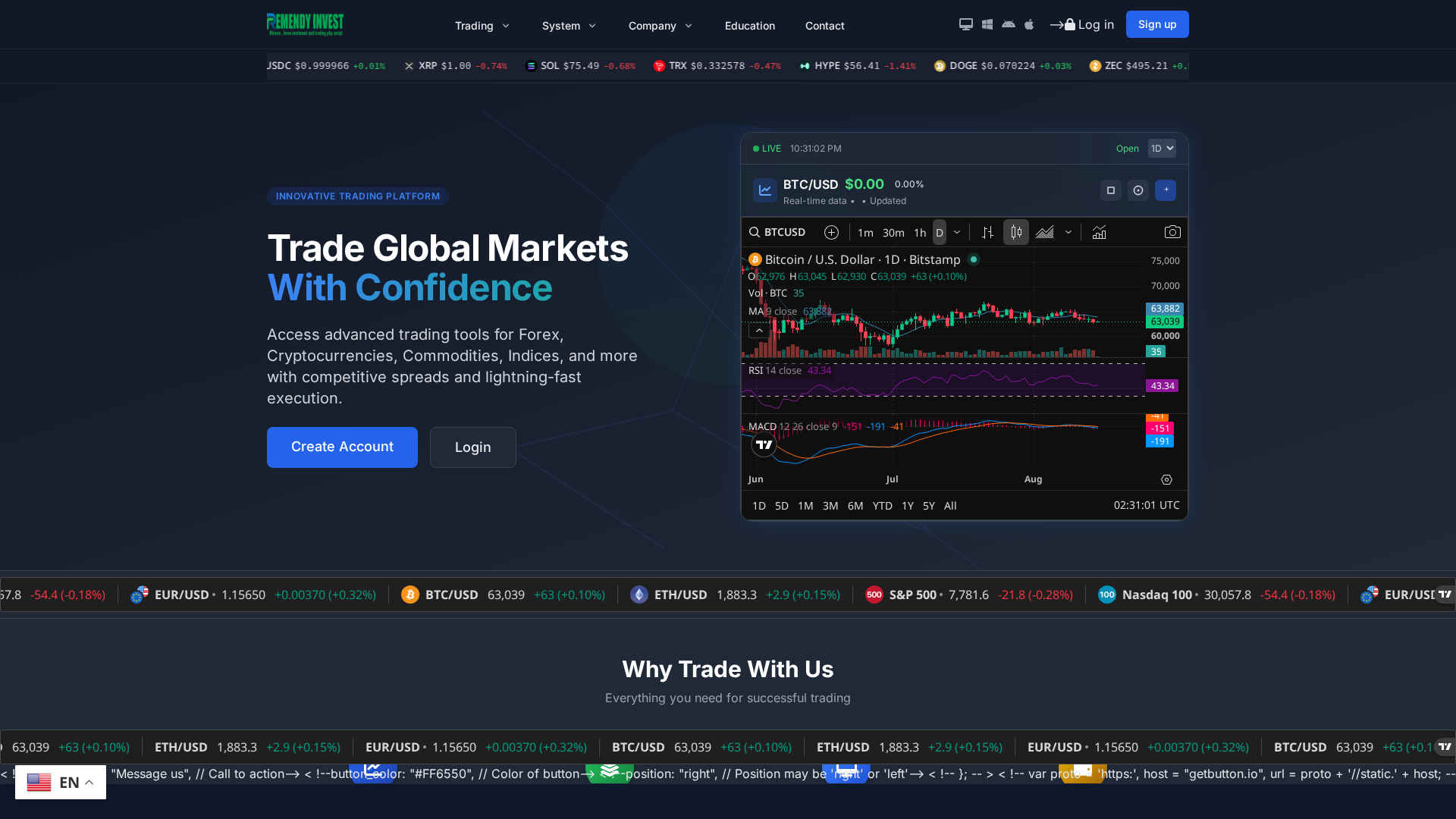 Screenshot of capivestrix.com