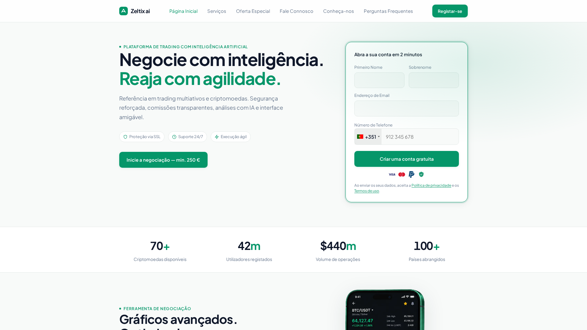 Screenshot of zeltix-ai.online