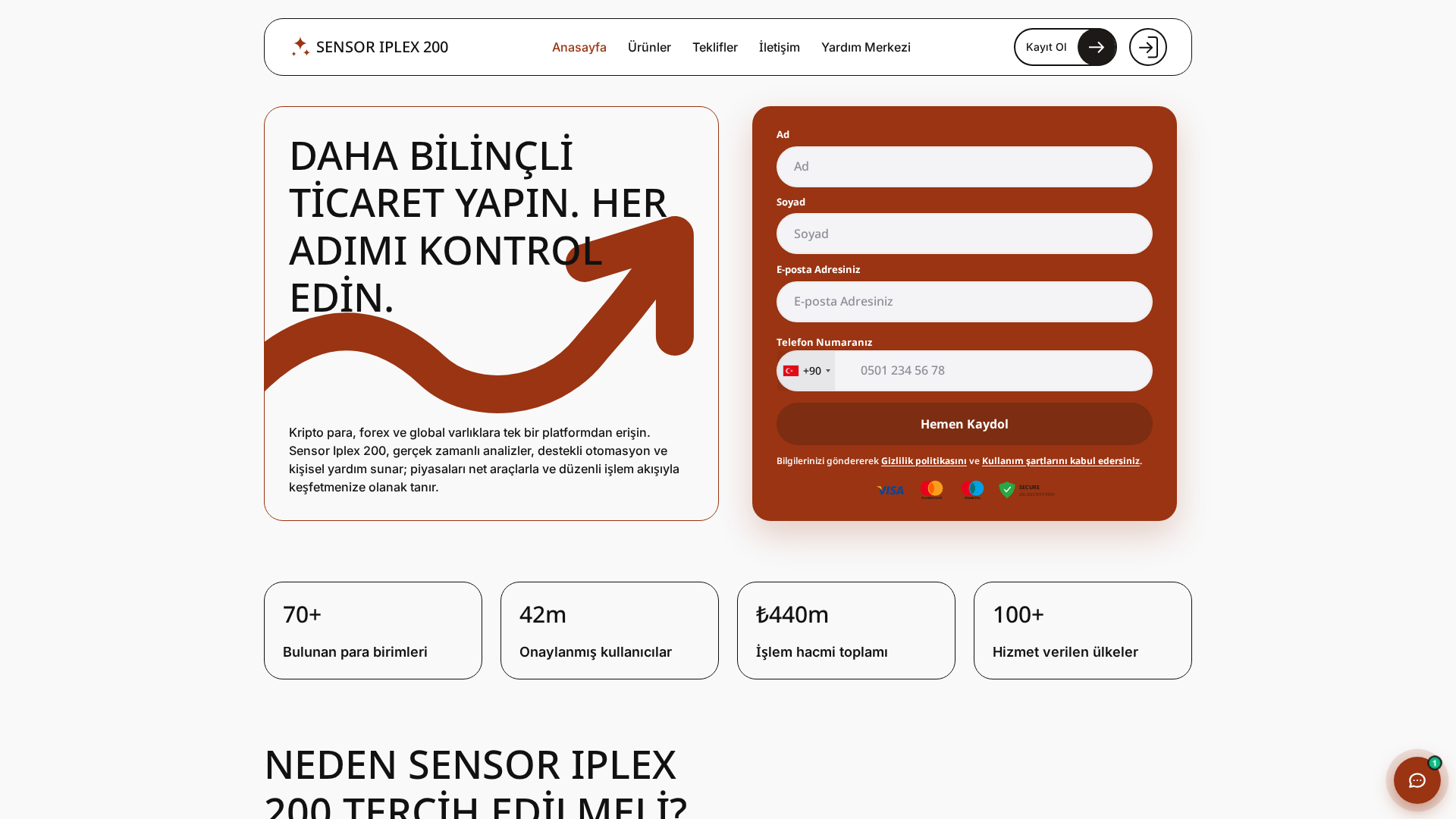 Screenshot of sensoriplex200-tr.com