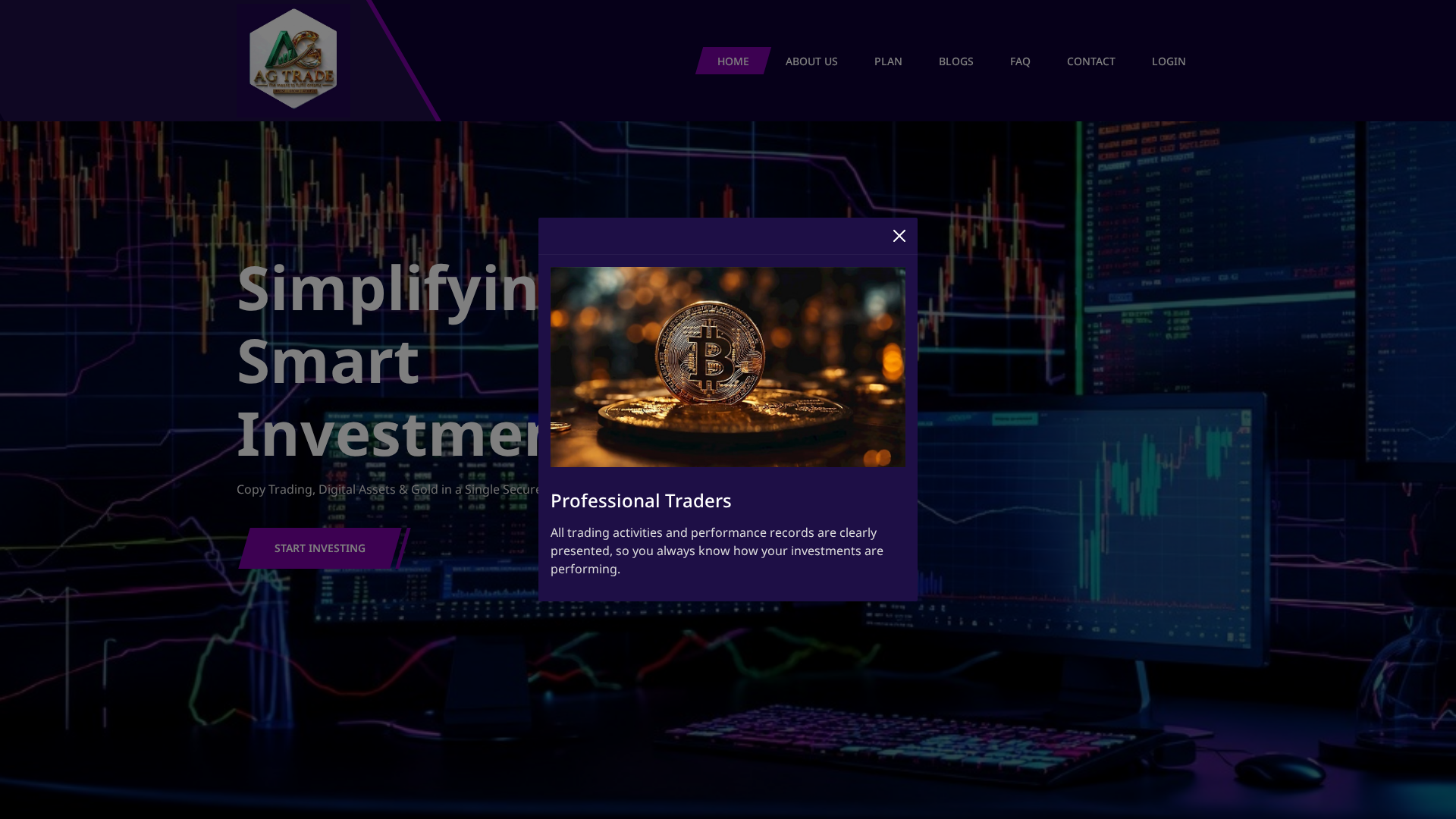 Screenshot of havertinvestment.com