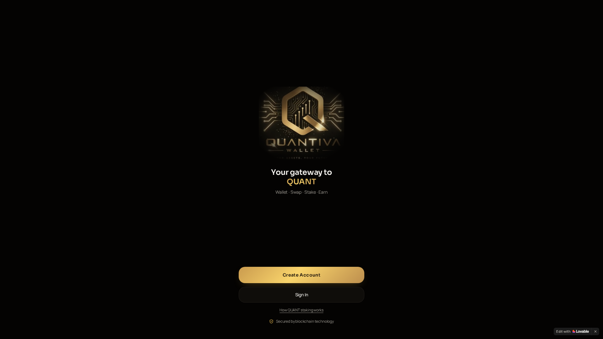 Screenshot of quantiva.club