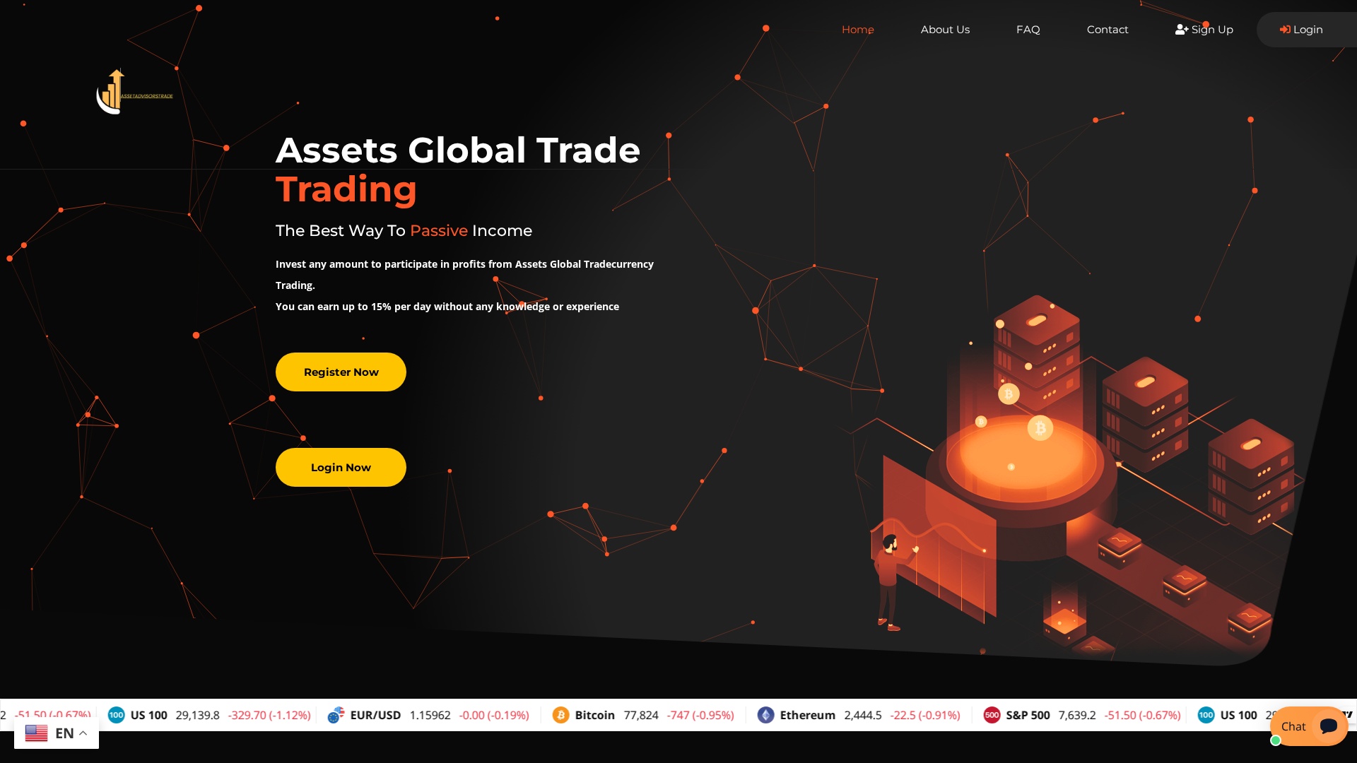Screenshot of assetsadvisorstrade.click