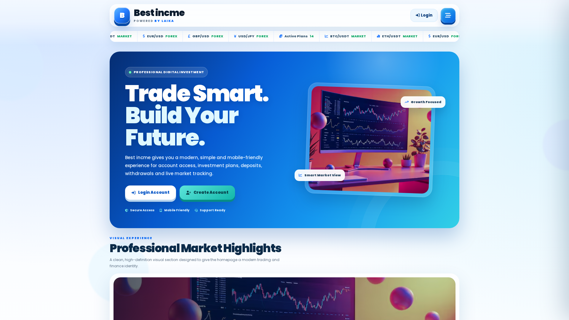 Screenshot of bestincome.top