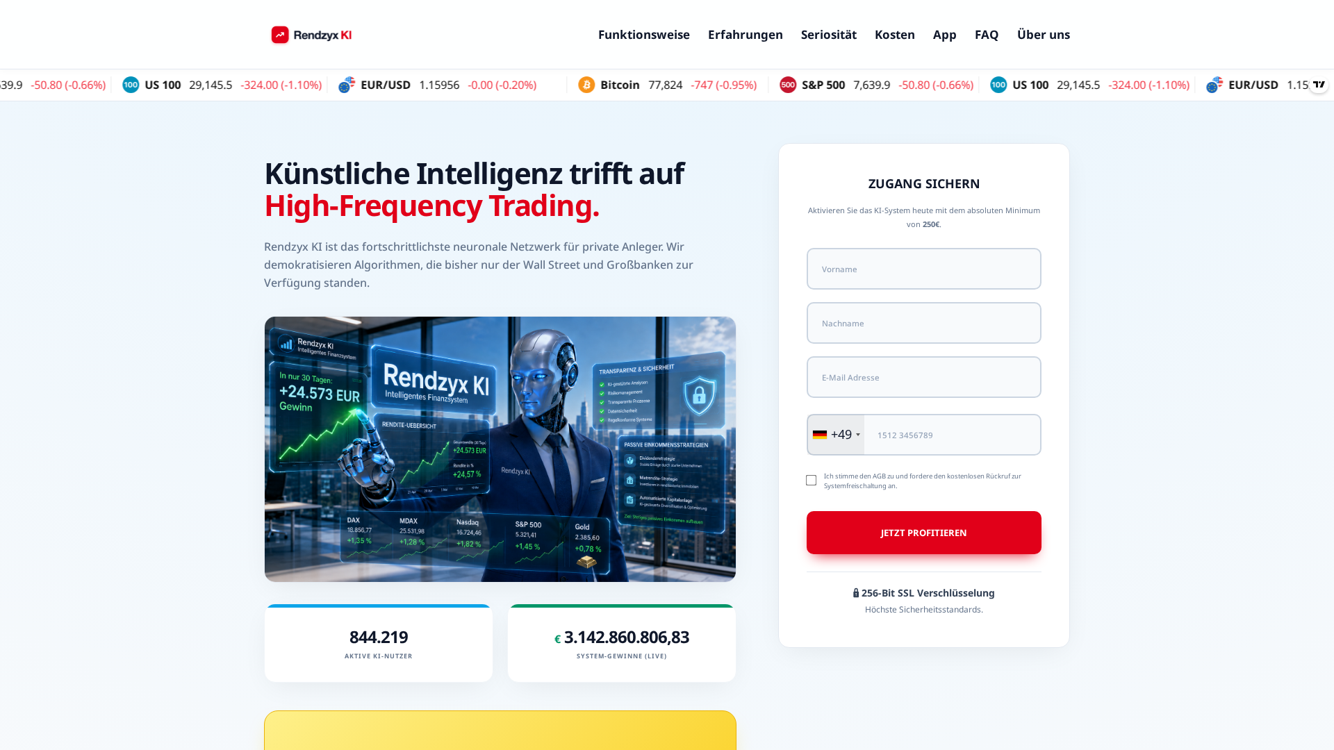 Screenshot of rendzyx-ki.com