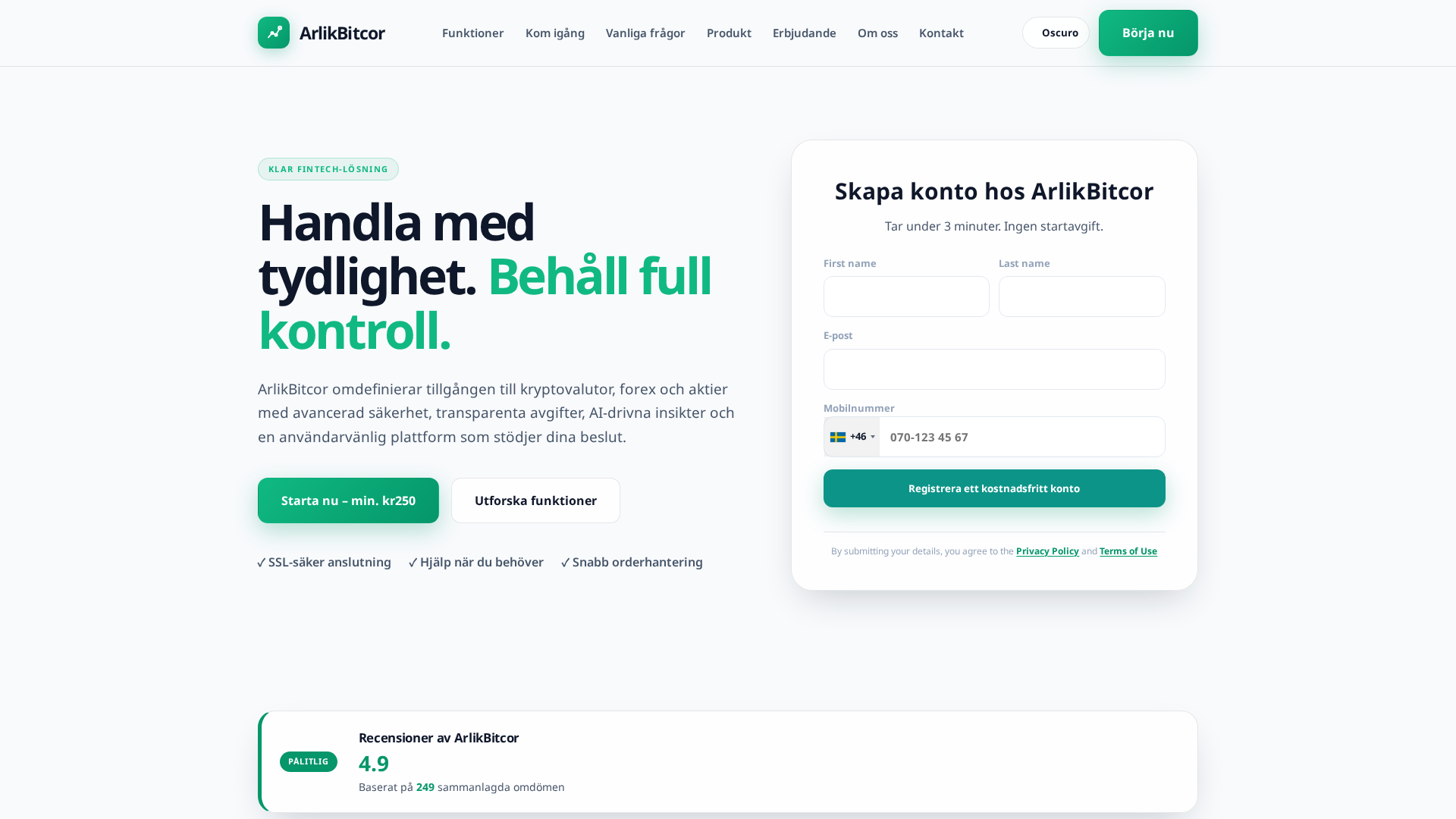 Screenshot of arlikbitcor.online