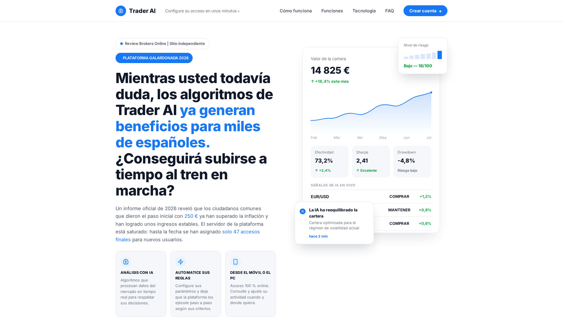 Screenshot of bluarg-trade.icu