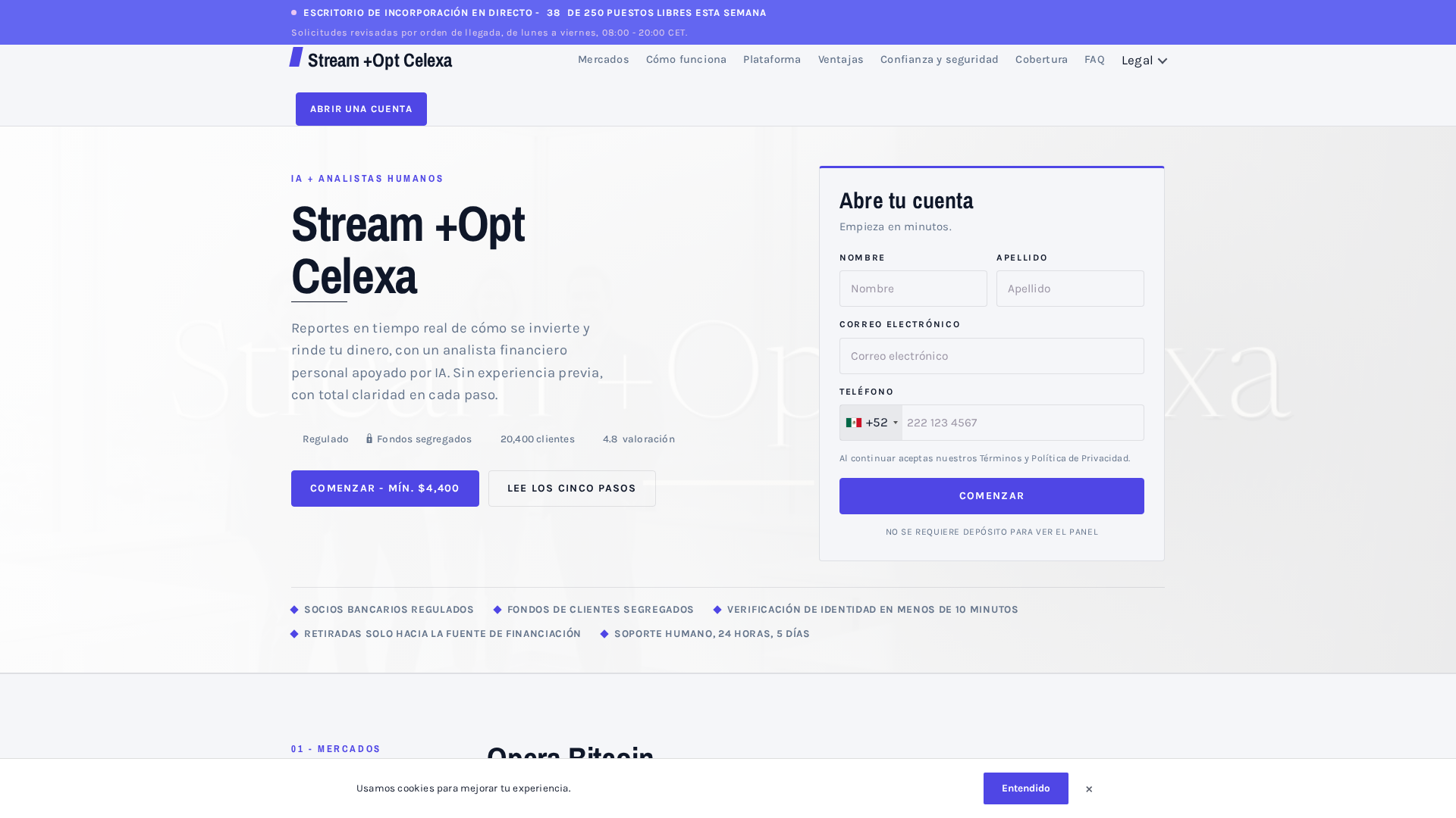 Screenshot of streamoptcelexa.cc