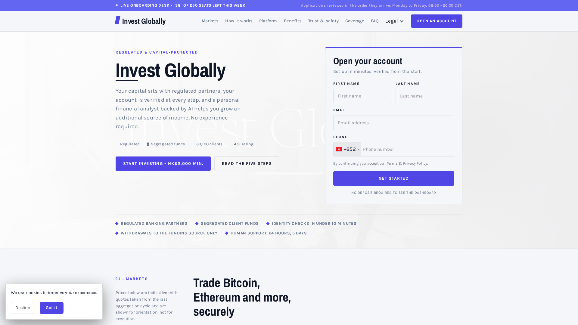 Screenshot of investglobally.cc