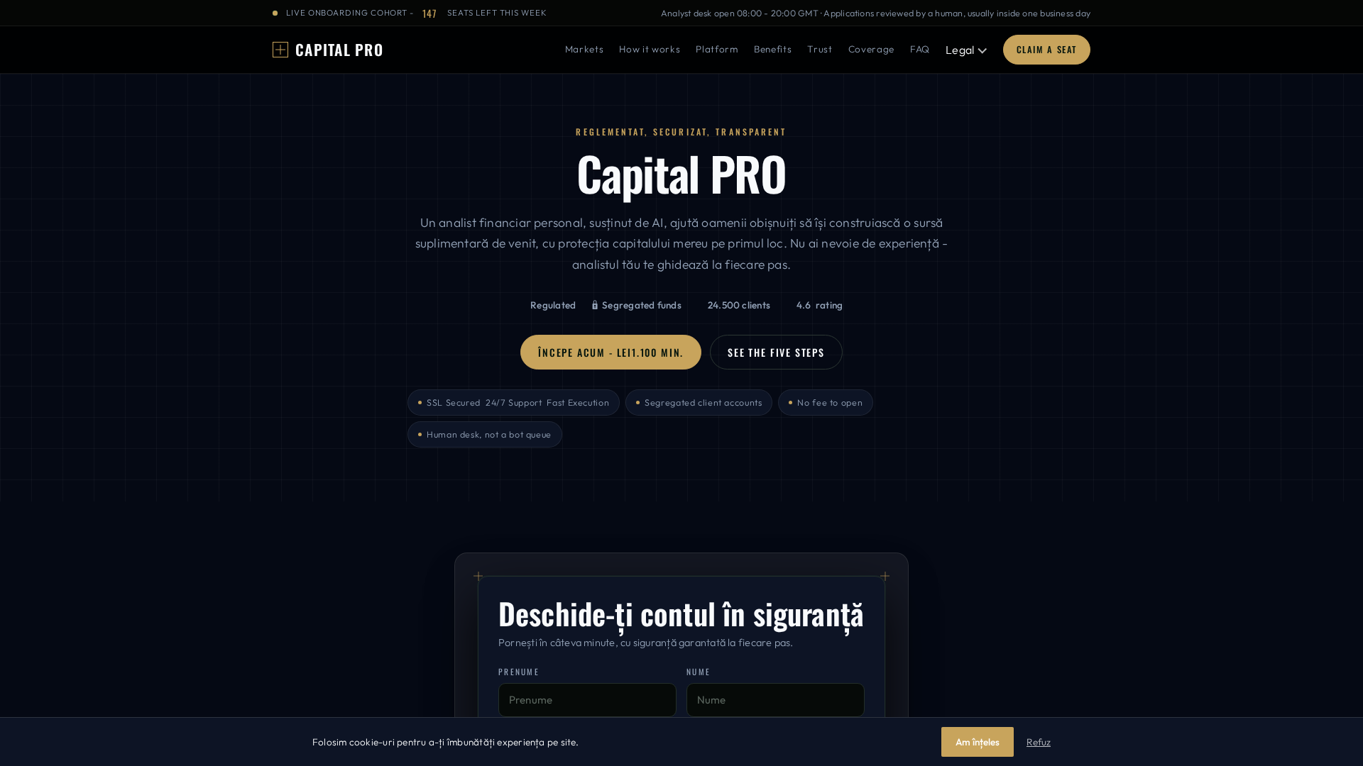 Screenshot of capitalpro-trade.pro