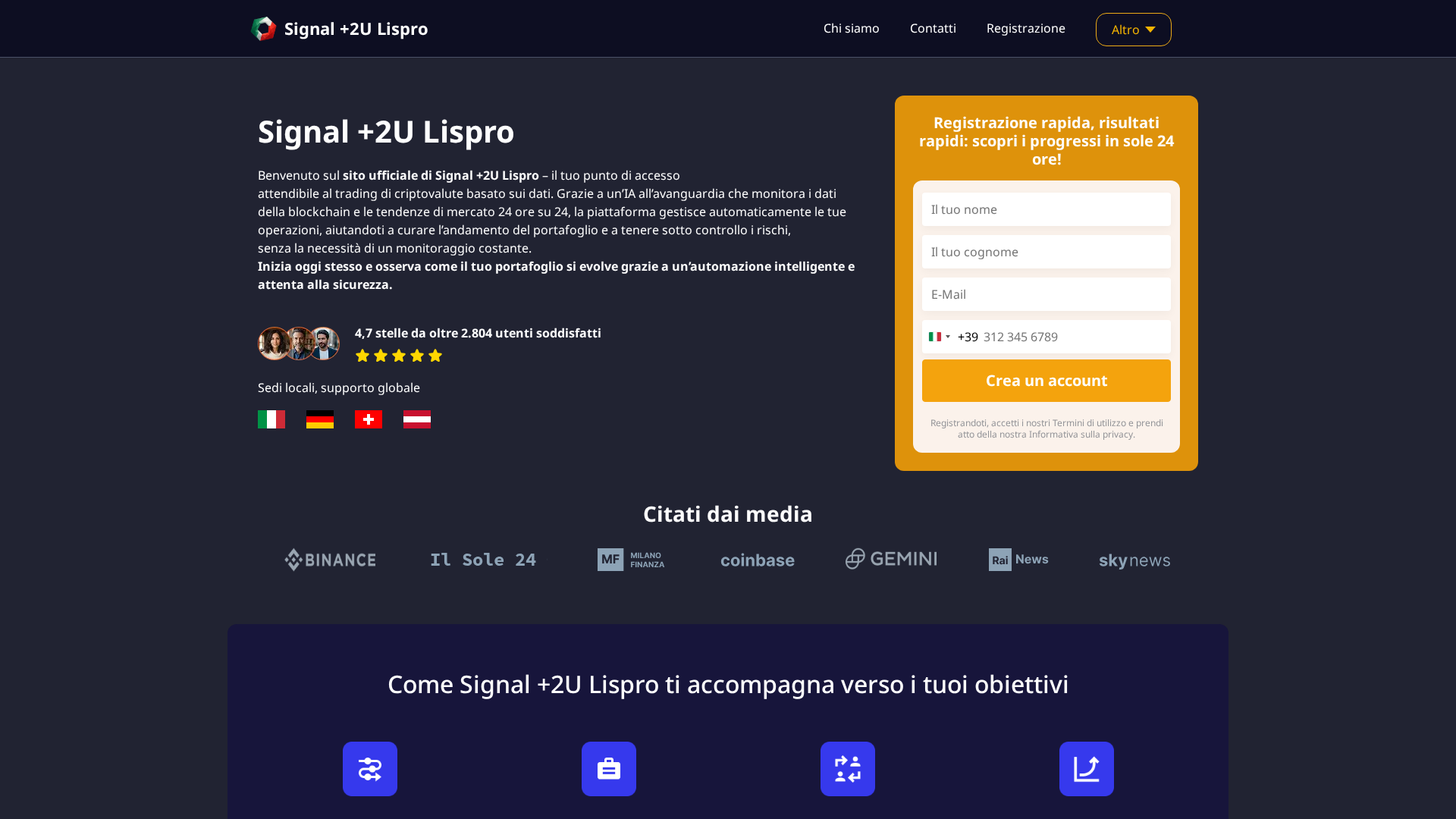Screenshot of signal-2u-lispro.net