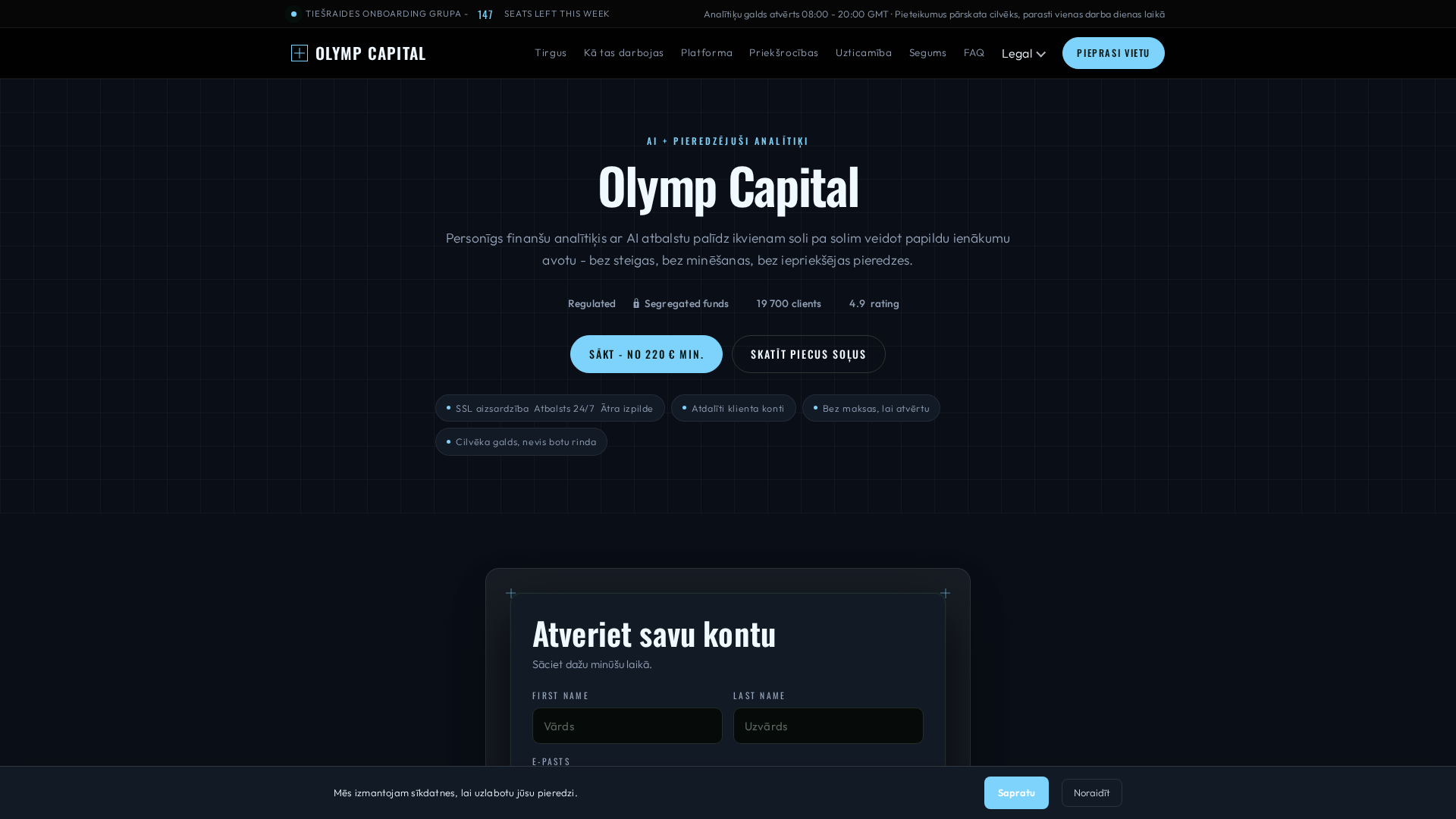 Screenshot of olympcapital.cc