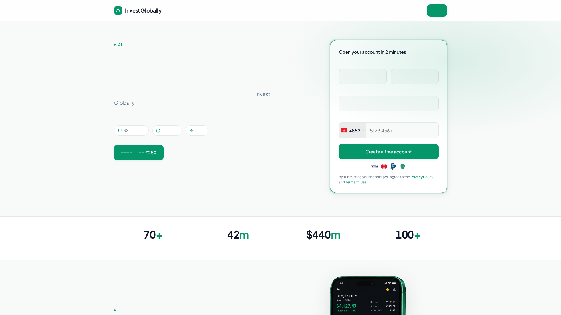 Screenshot of invest-globally.live