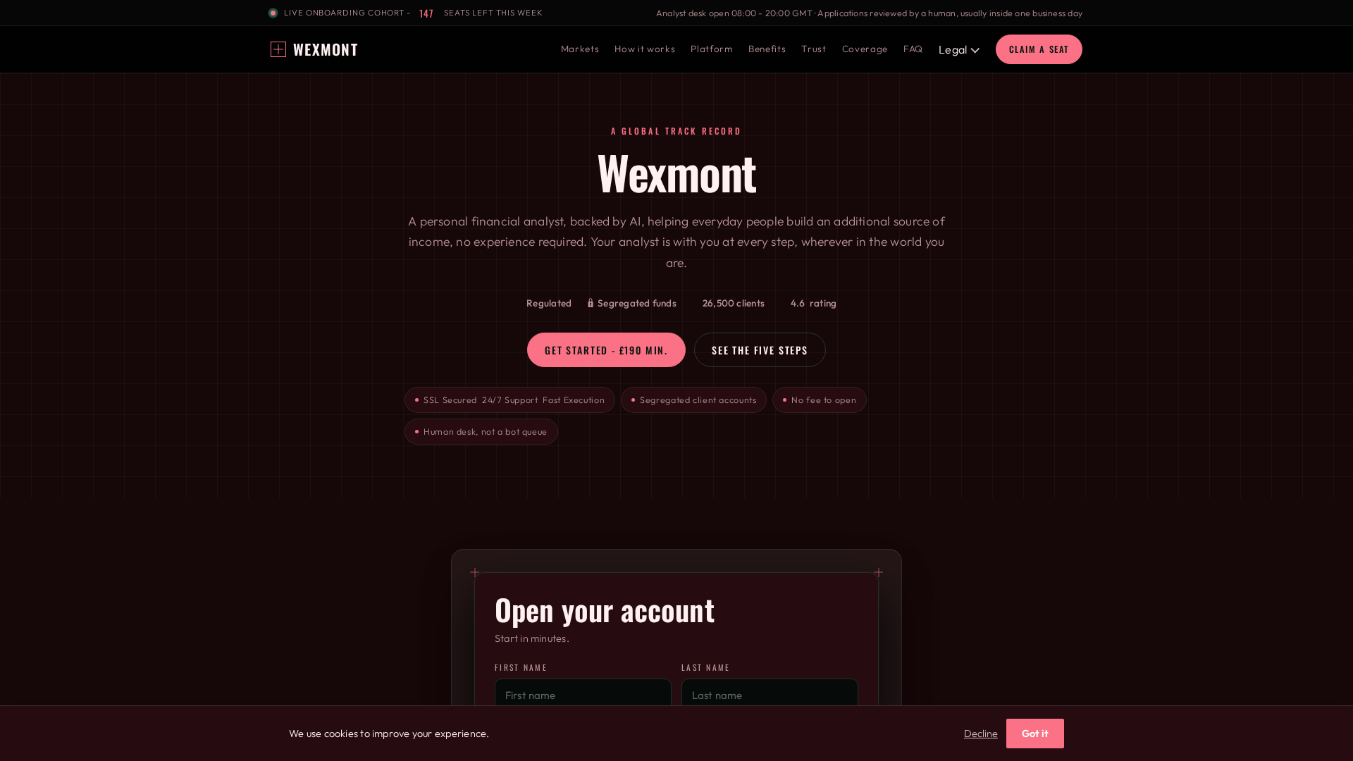 Screenshot of wexmont.biz