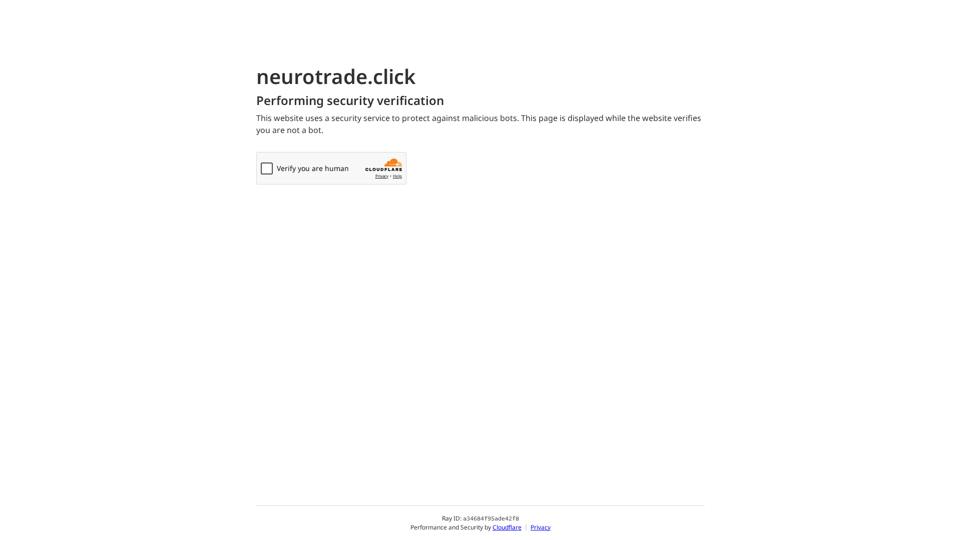 Screenshot of neurotrade.click