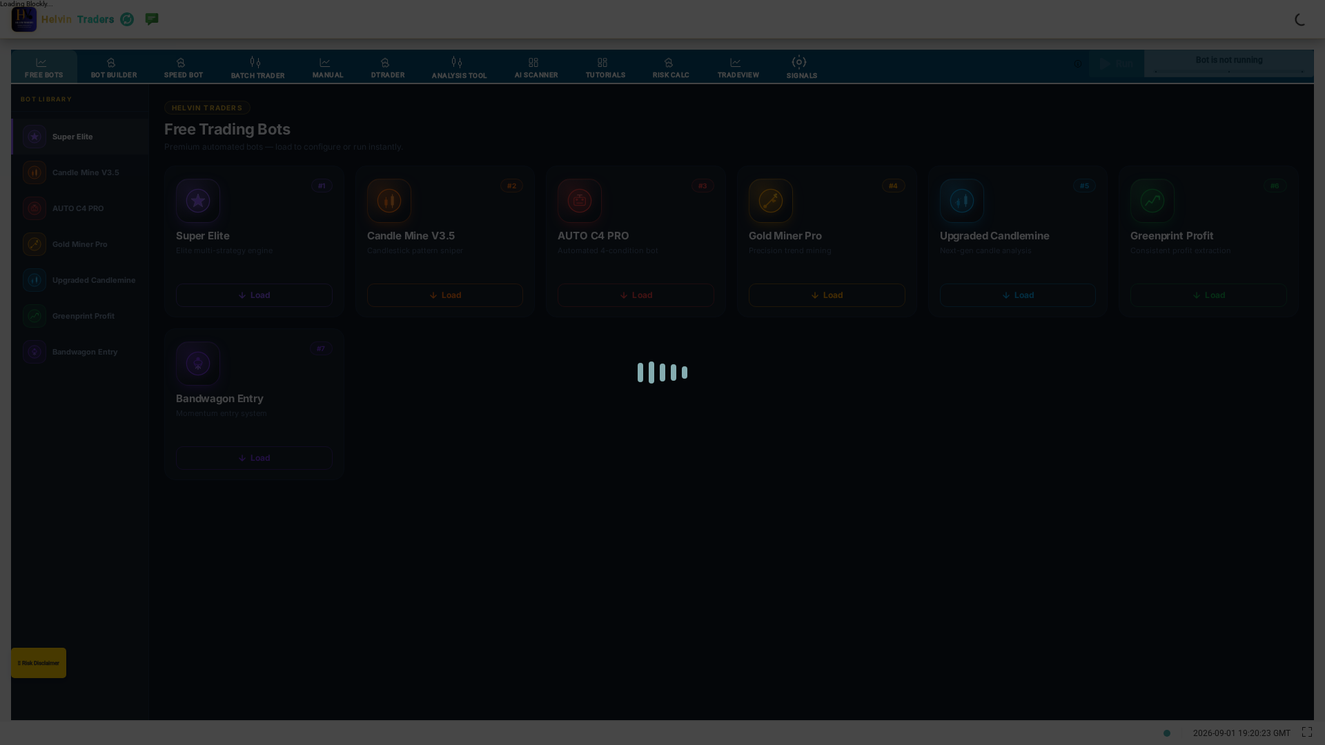 Screenshot of helvintraders.site