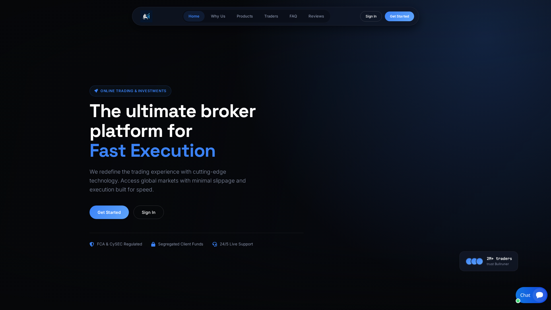 Screenshot of bullruner.net