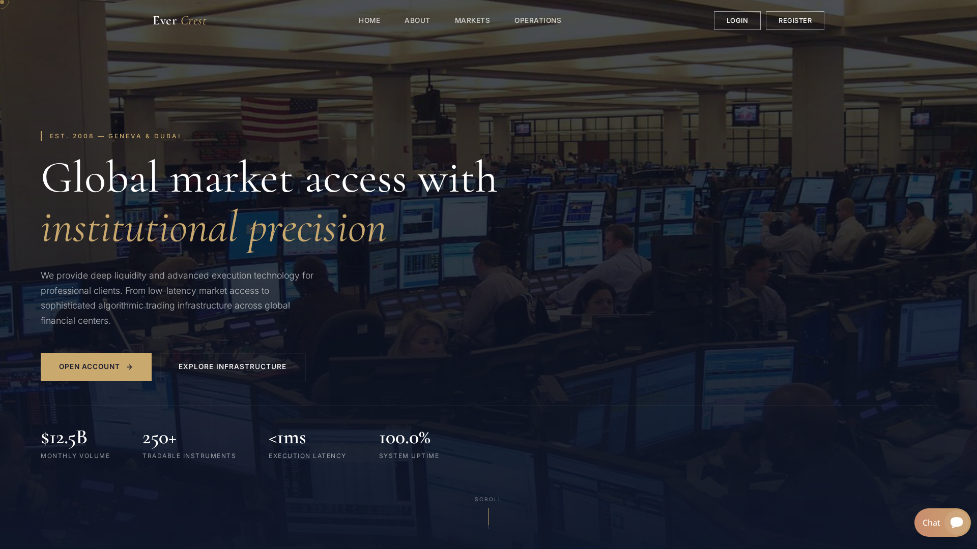 Screenshot of evercreststake.com