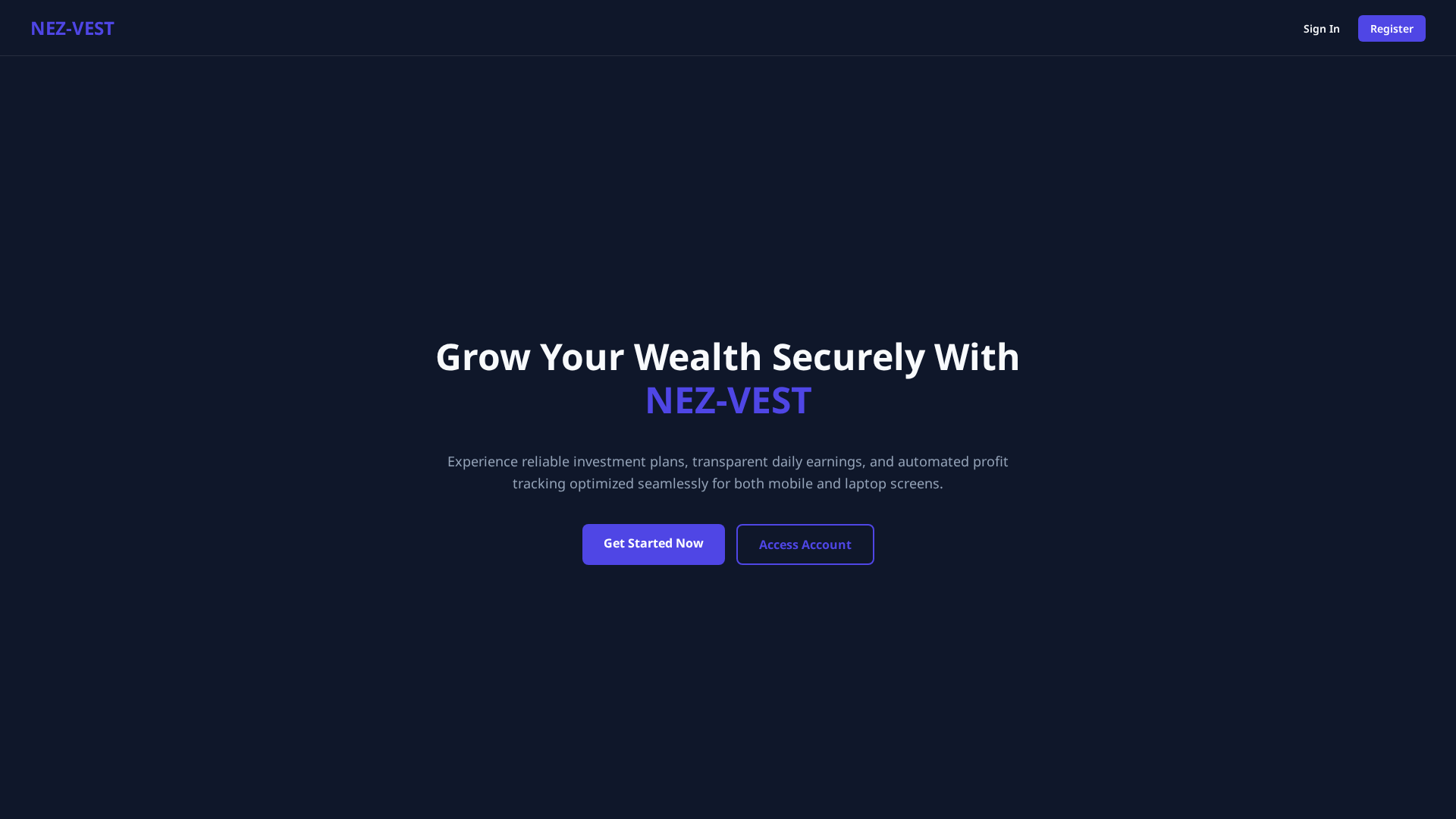 Screenshot of nez-vest.site