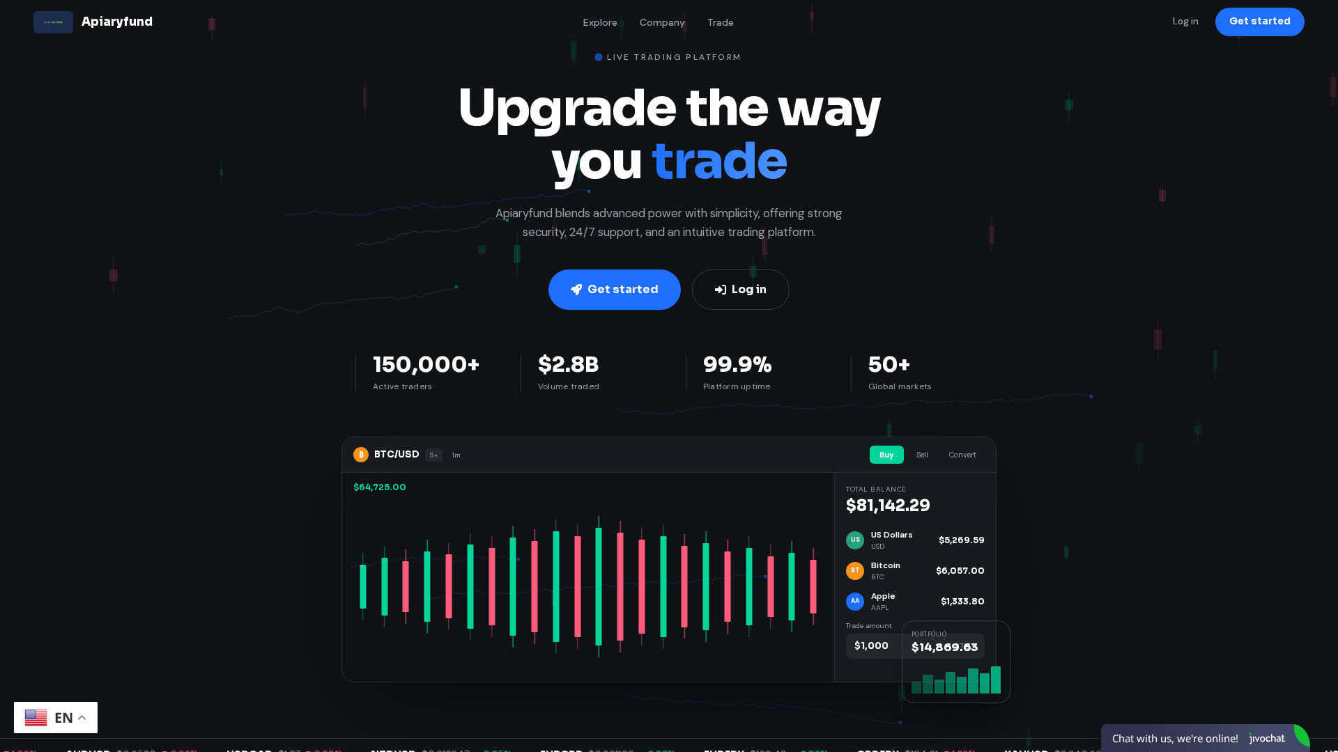 Screenshot of apiaryfund.org