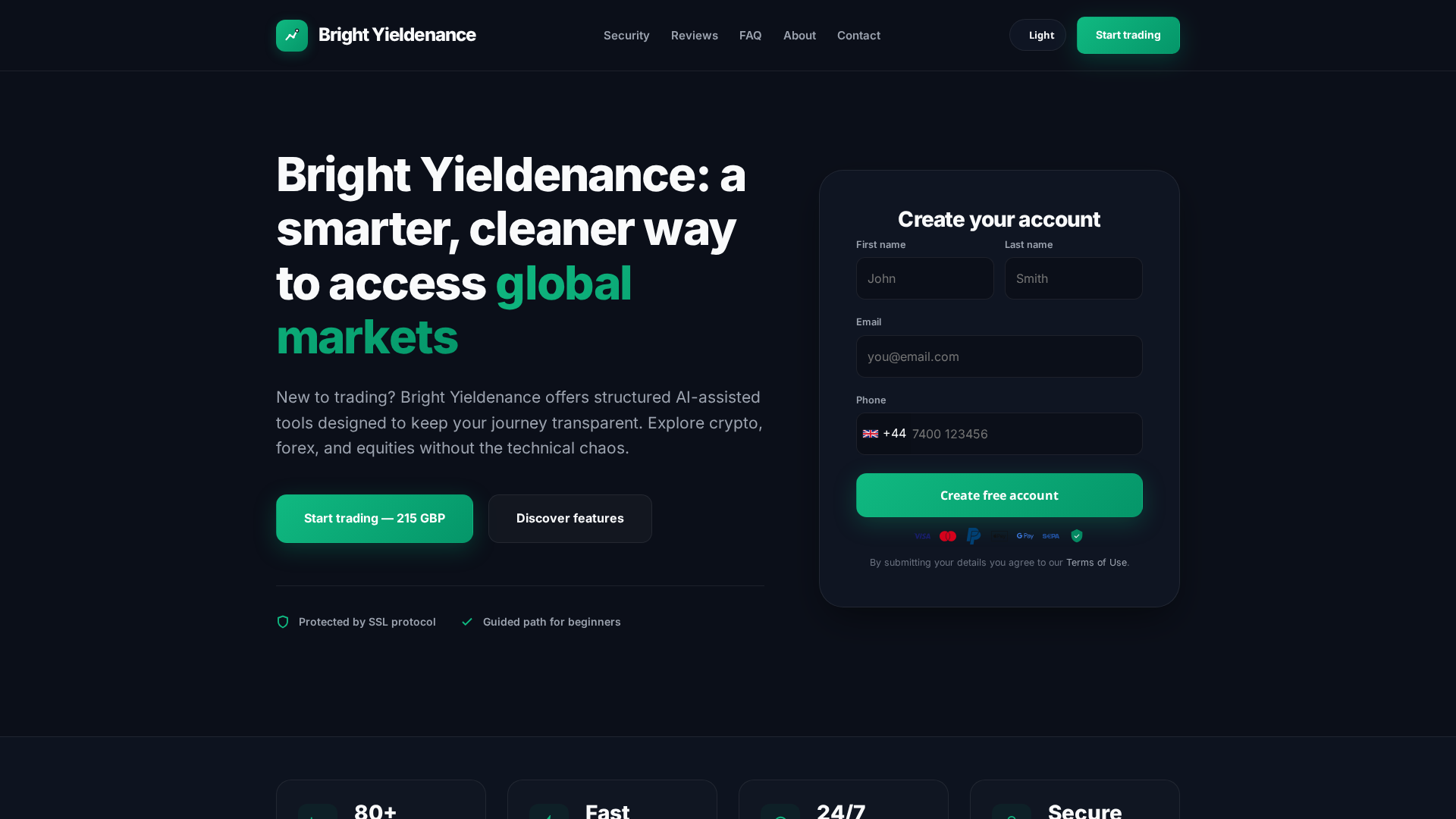 Screenshot of brightyieldenance.click