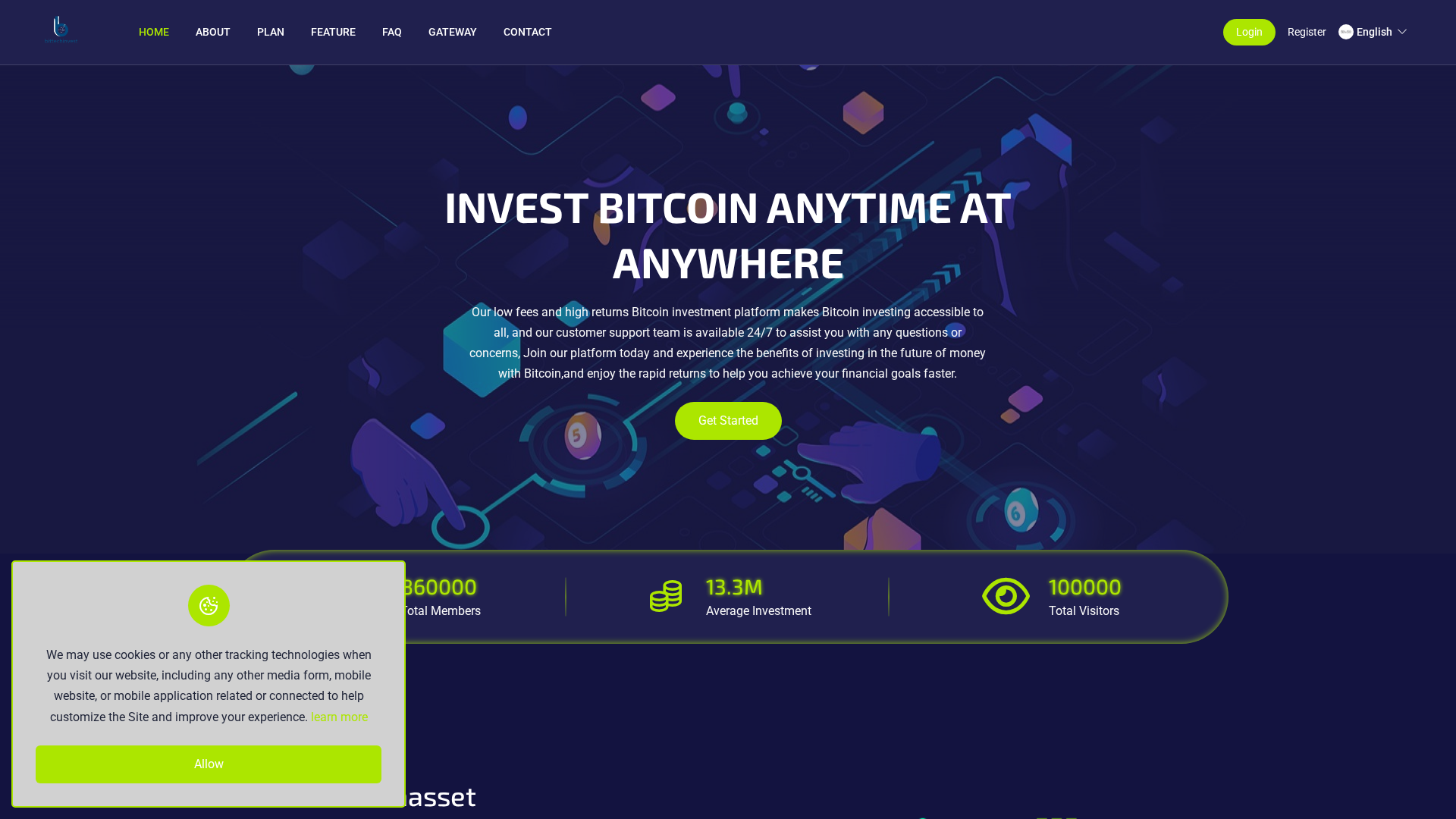 Screenshot of bittechinvestt.com