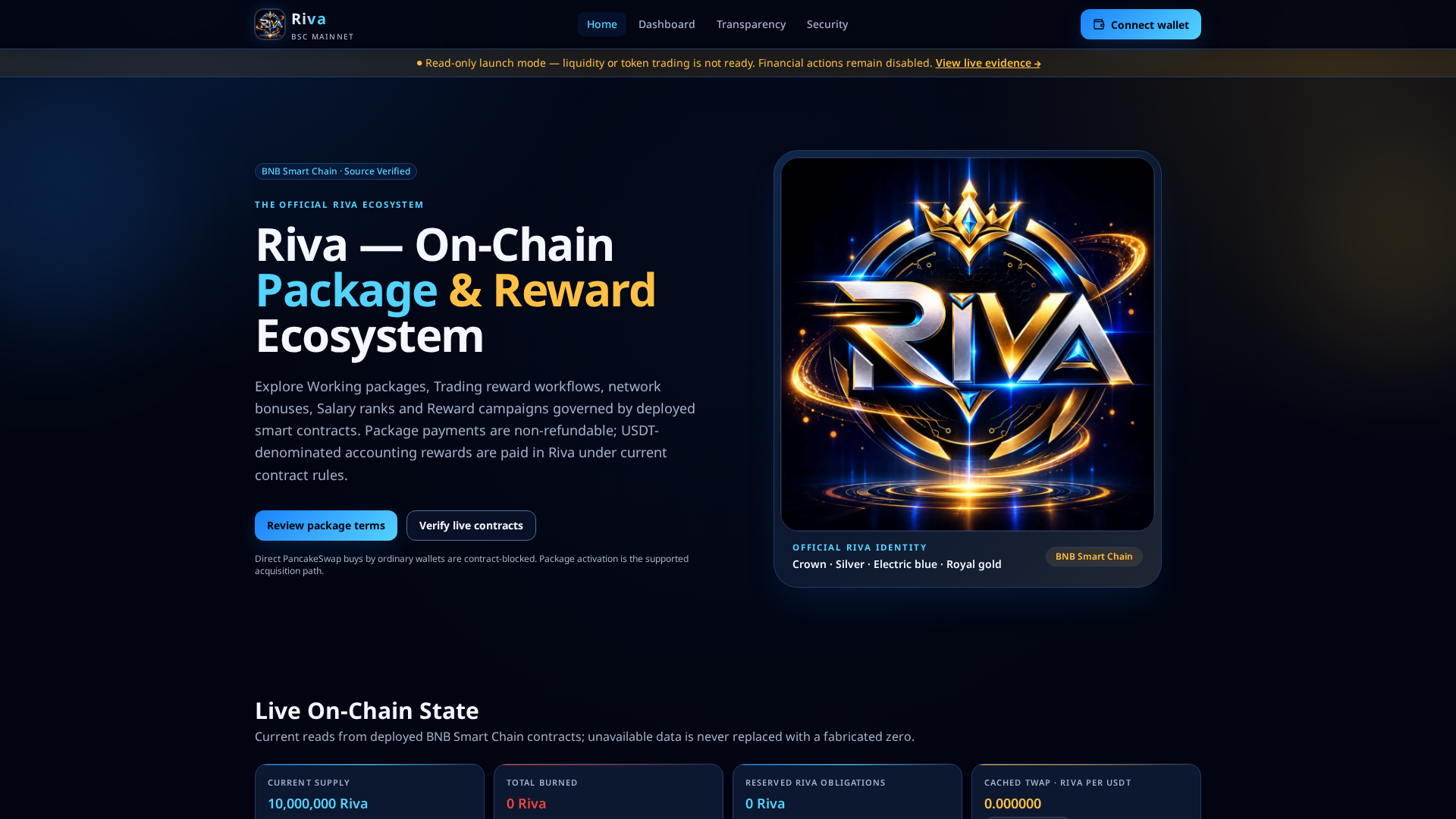 Screenshot of rivatrade.online