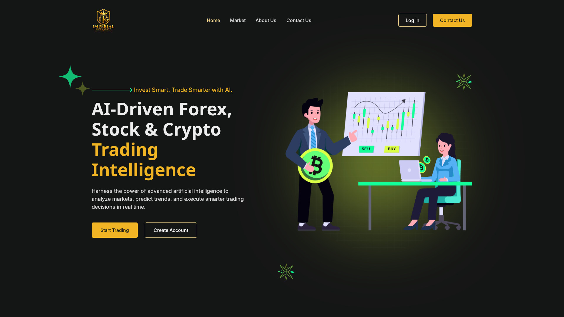 Screenshot of imperialtradegroup.com