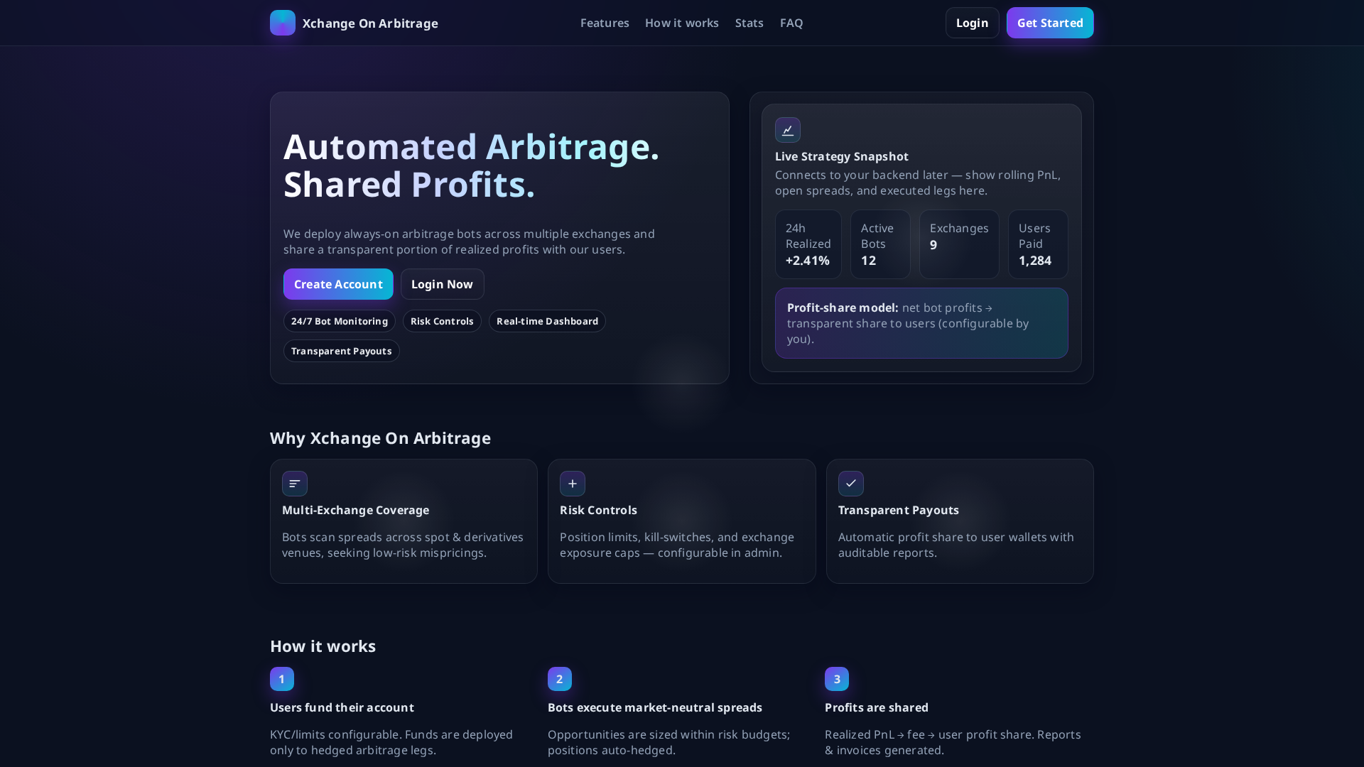 Screenshot of ydxarbitrageg.pro
