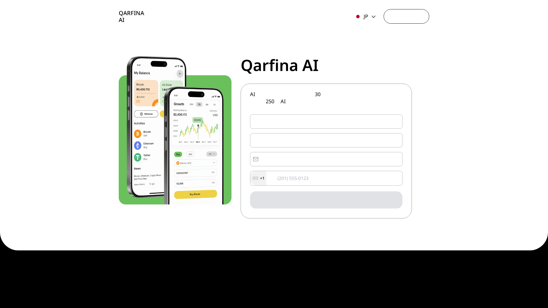 Screenshot of qarfina-japan.website