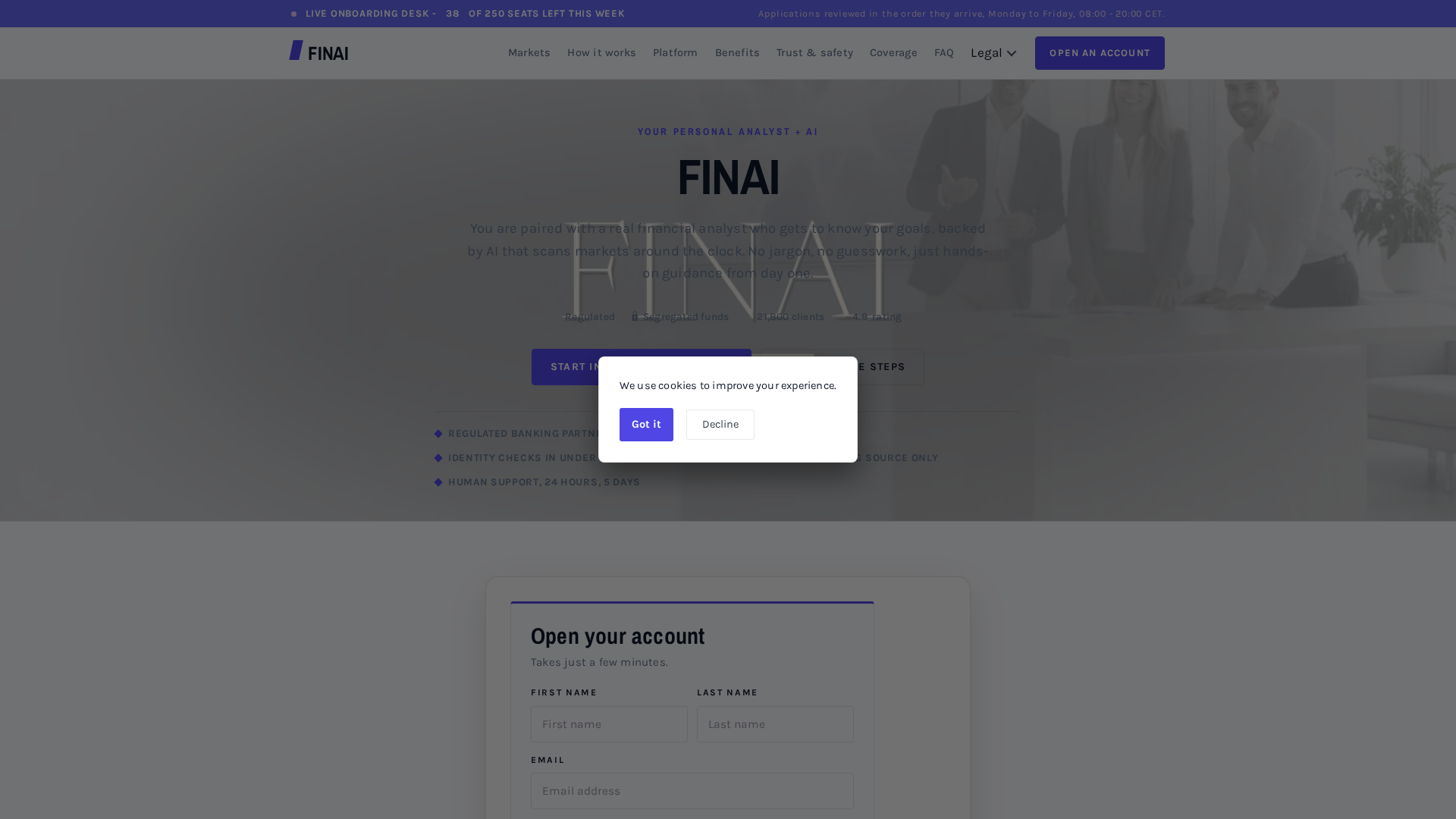 Screenshot of finaiinc.biz