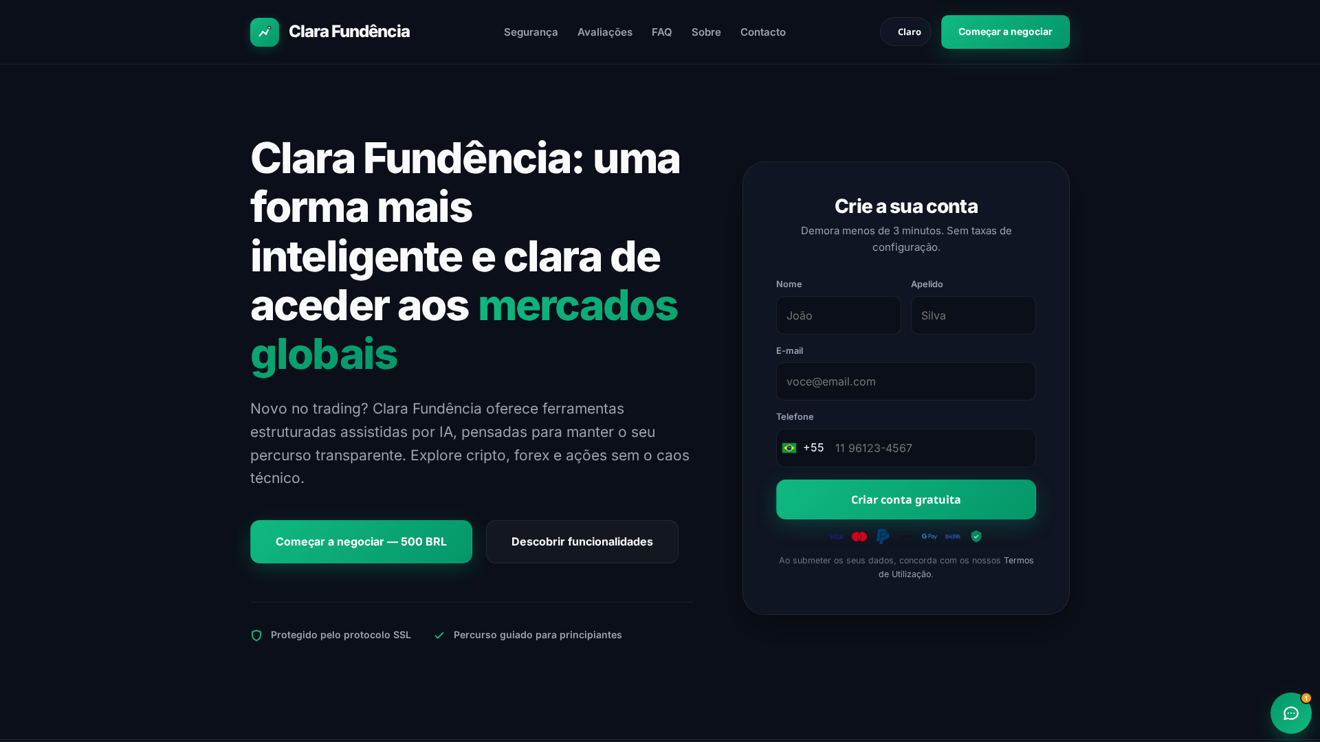 Screenshot of clara-fundencia.live