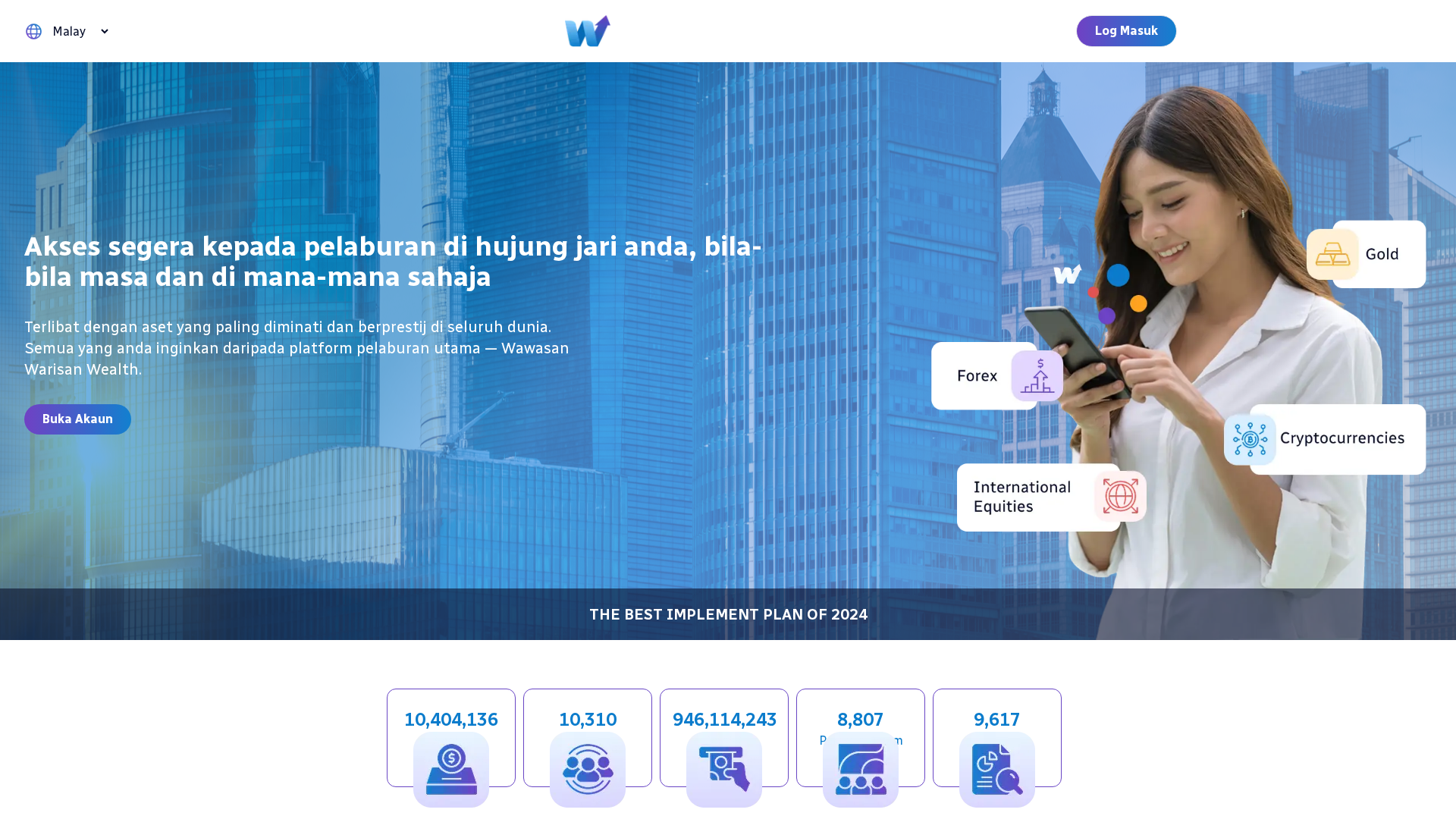 Screenshot of wawasanwarisanwealth.co