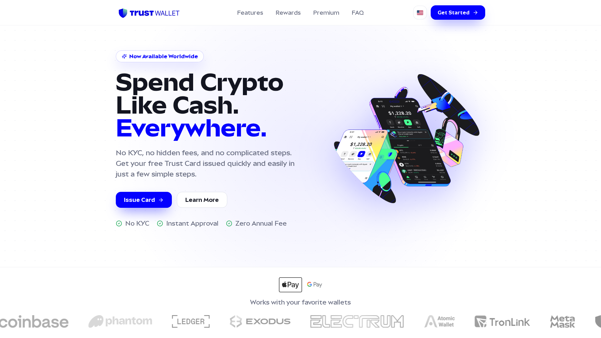Screenshot of trustcard.link