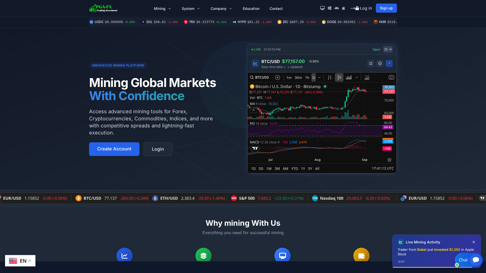 Screenshot of pglobalaccess.online