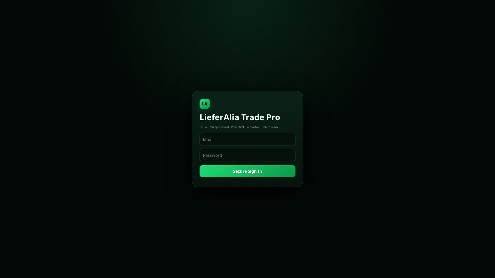 Screenshot of lieferalia-trade.pro