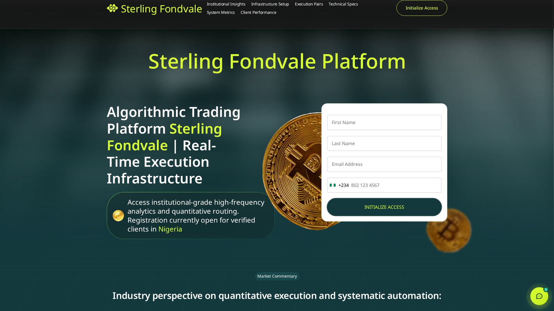 Screenshot of sterling-fondvale.cfd