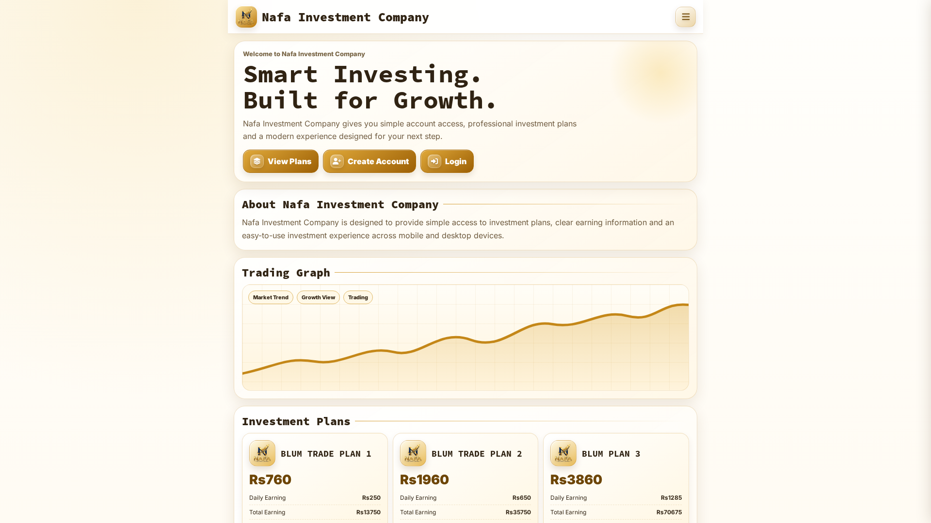 Screenshot of nafainvestmentcompany.top