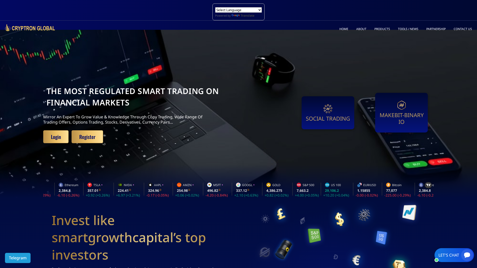 Screenshot of smartgrowthcapital.org